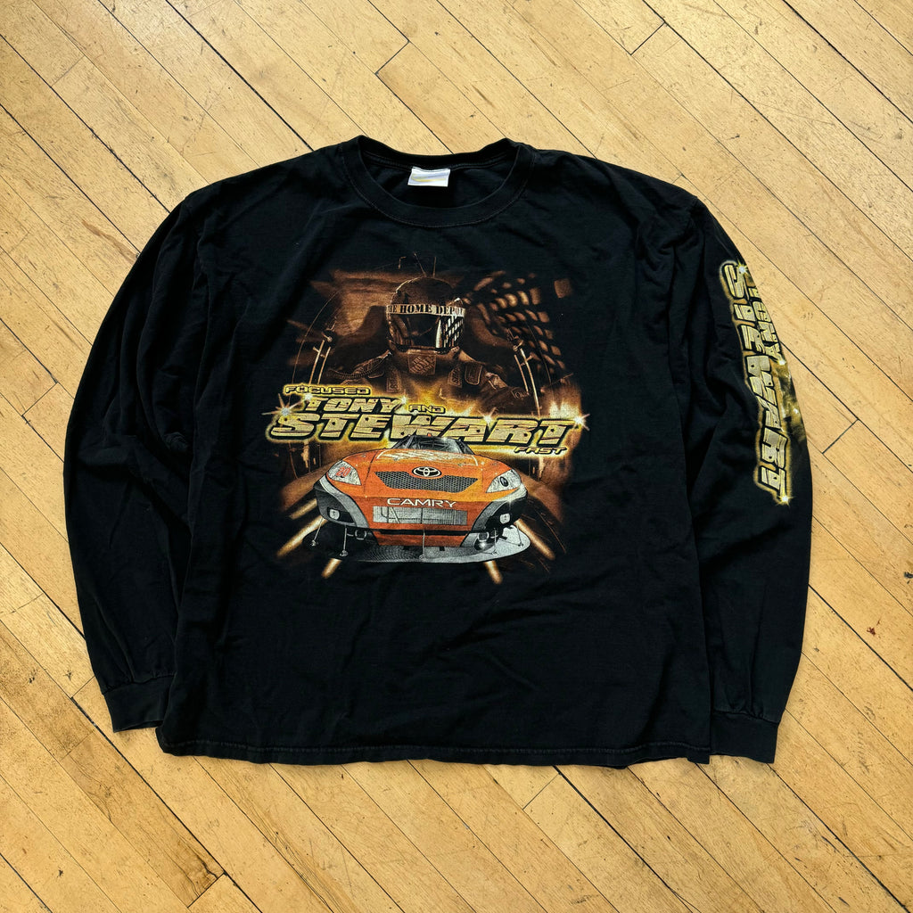 Tony Steuart Nascar Long Sleeve T-shirt Sz XXL