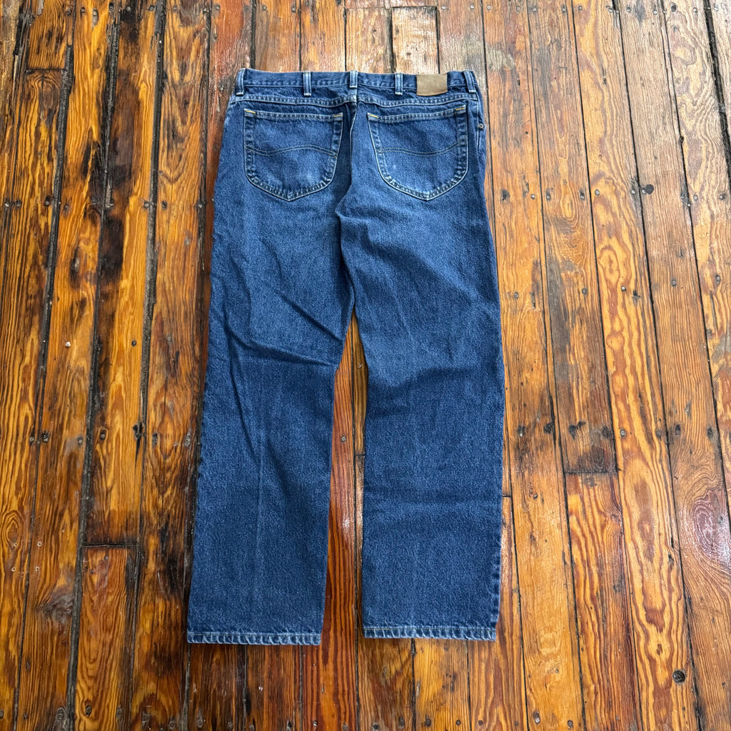Vintage Dark Wash Lee Denim Jeans Sz 36x30