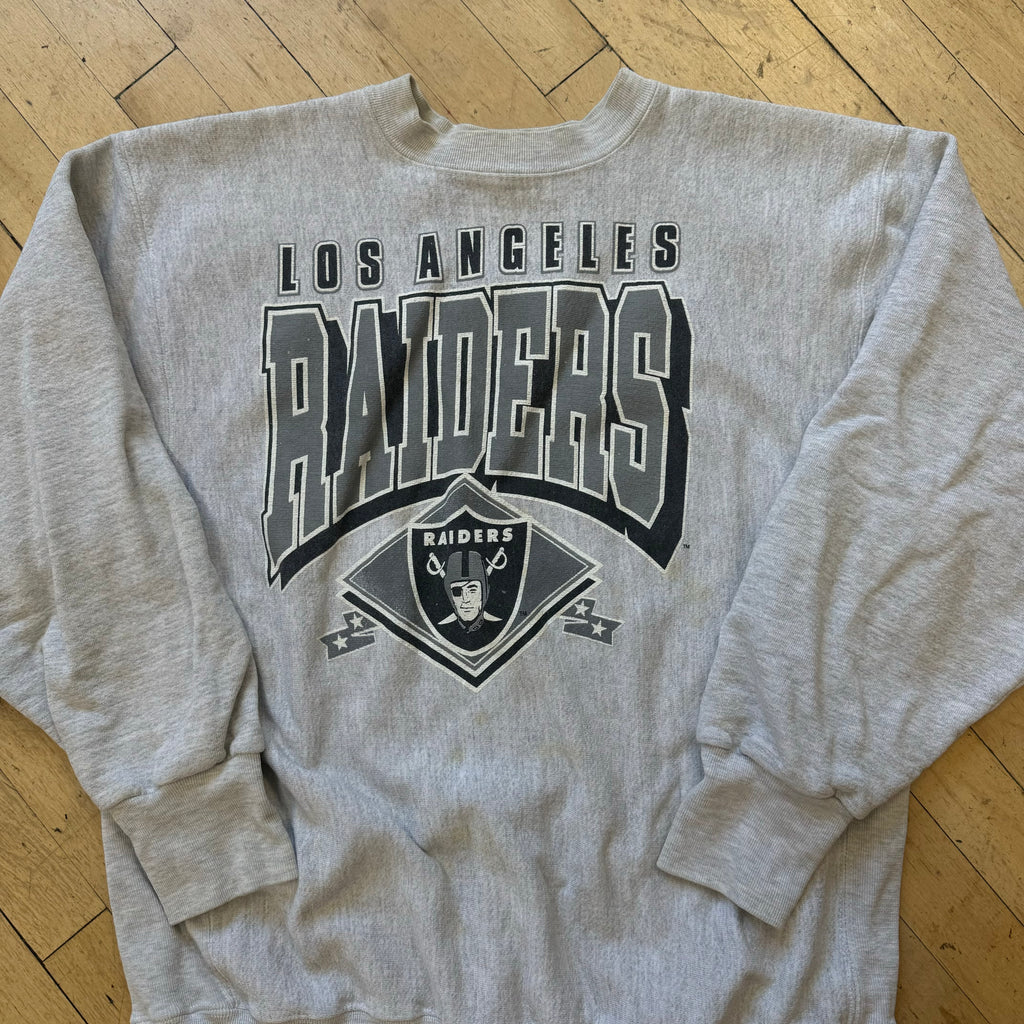 Vintage Las Angeles Raiders CrewNeck Sz XL