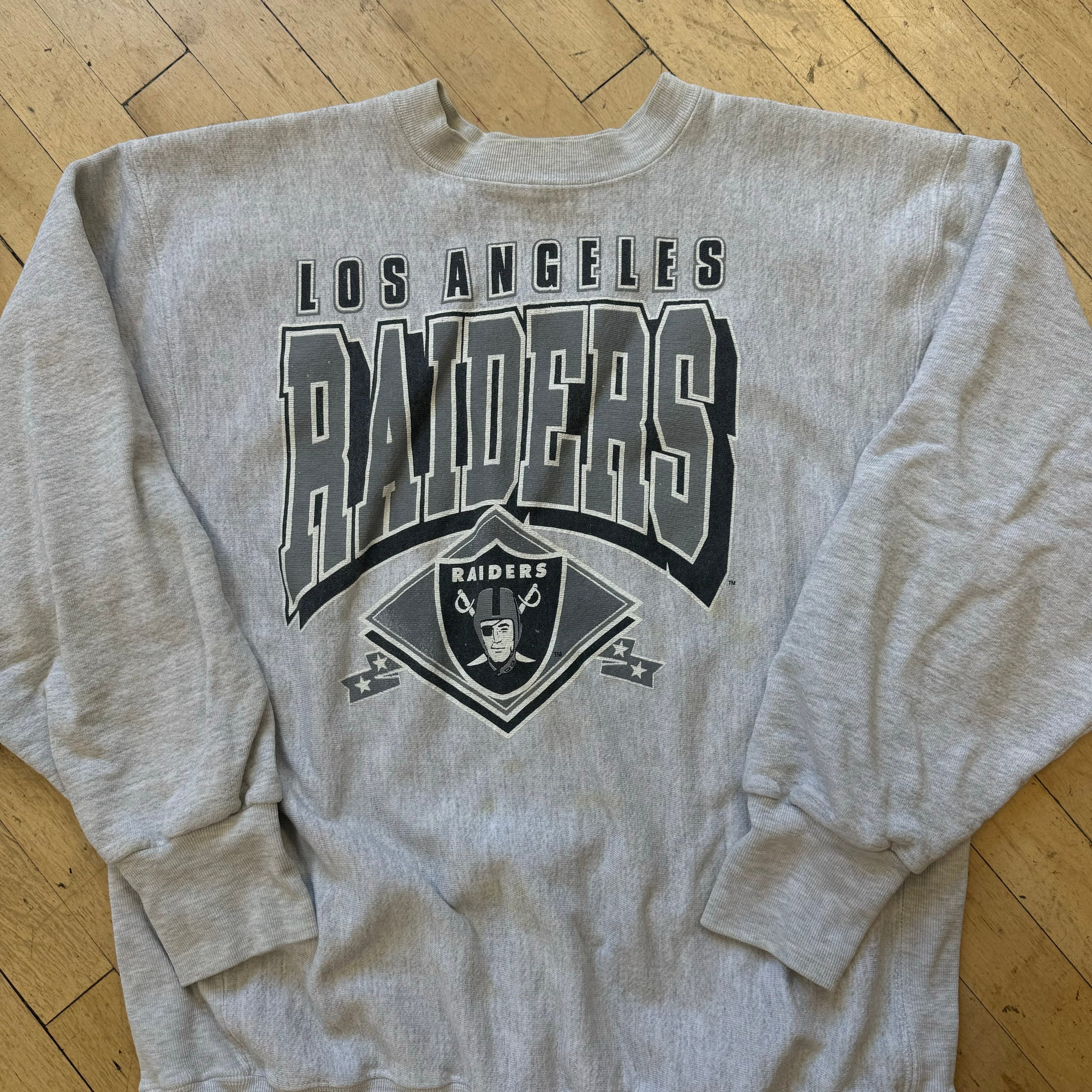 Vintage Las Angeles Raiders CrewNeck Sz XL