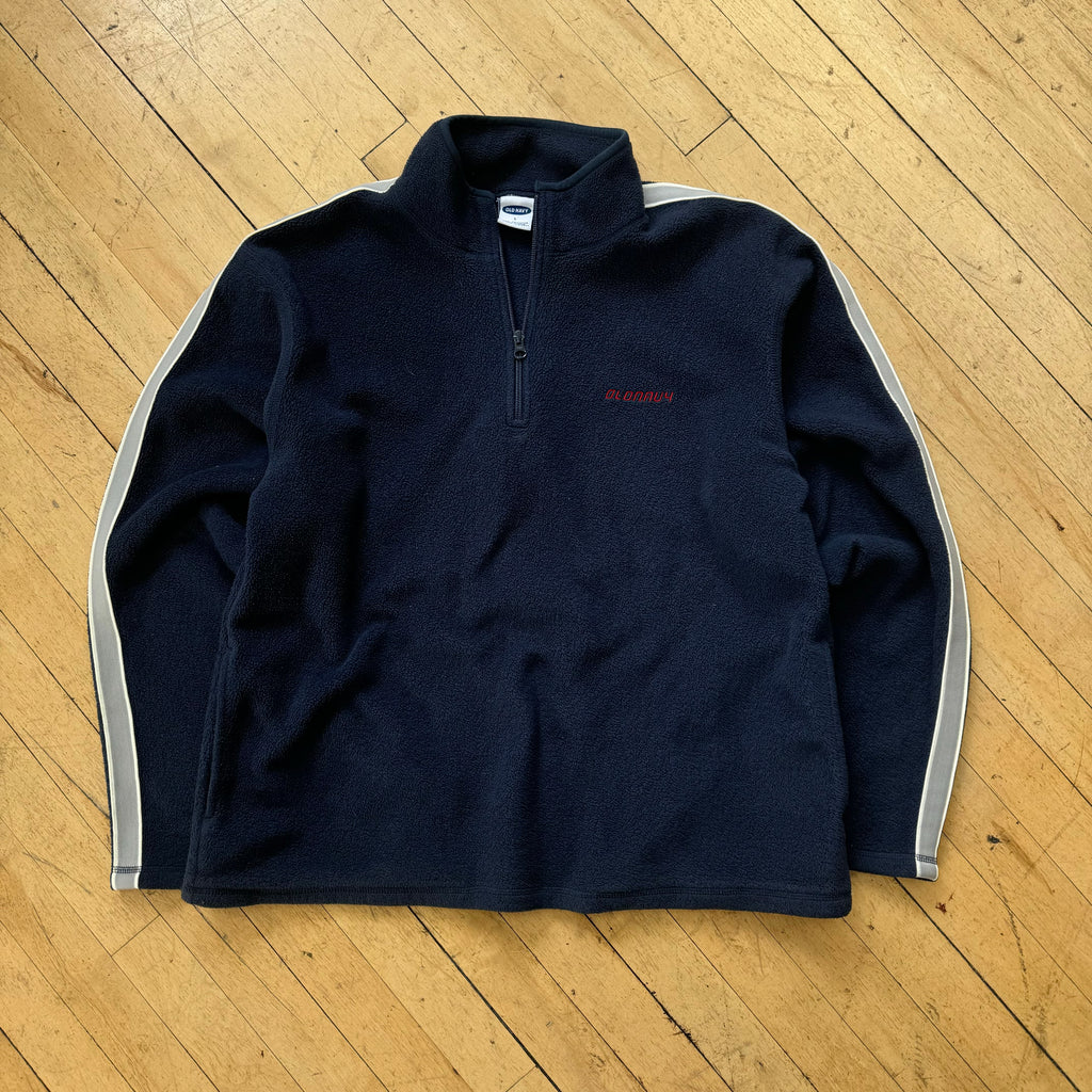 Y2K Old Navy Quarter Zip Fleece Jacket Sz L