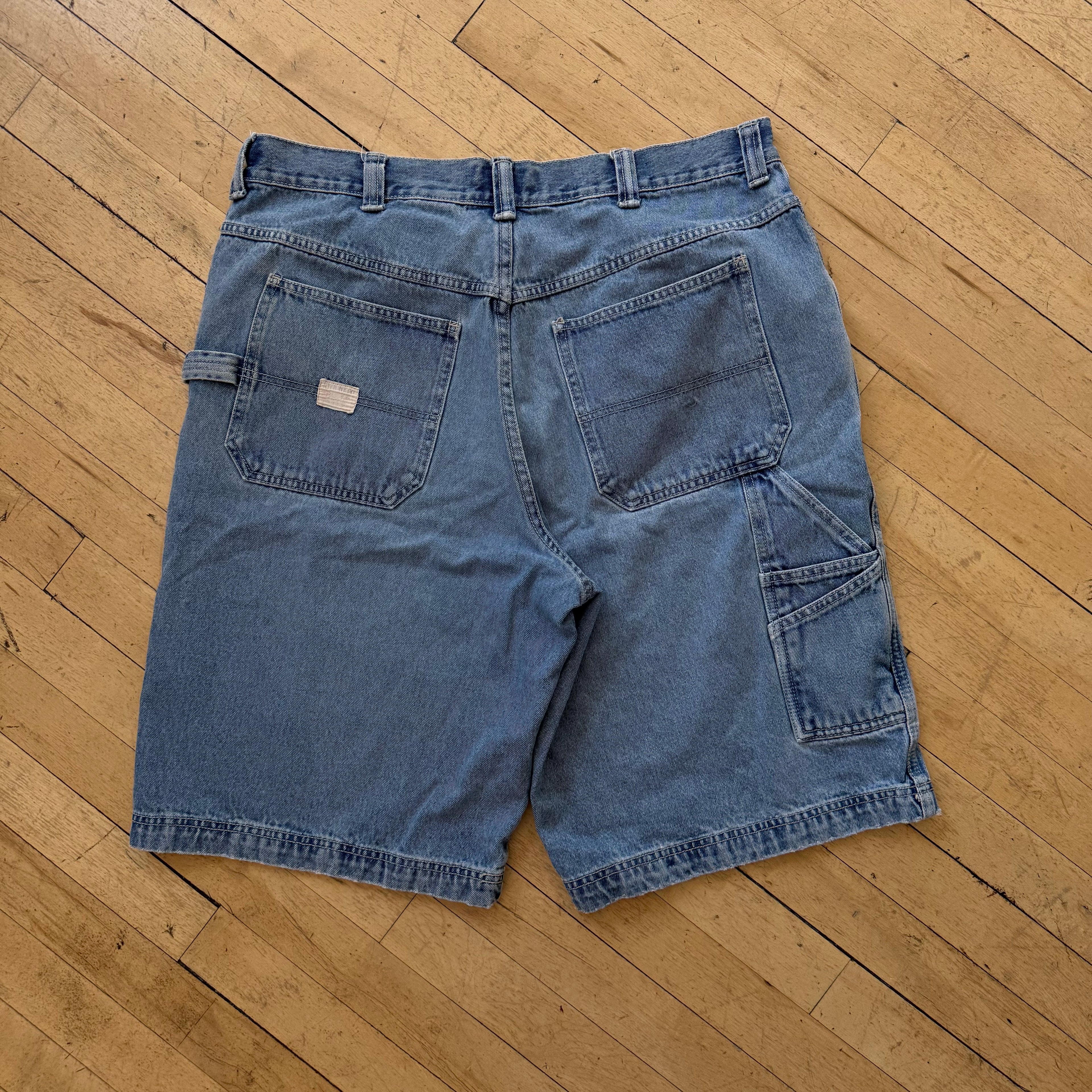 Vintage Painters Denim Jean Shorts Sz 36