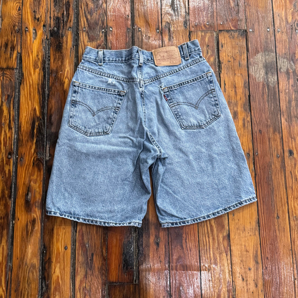 Vintage Levi 550 Denim Jean Shorts Sz 31