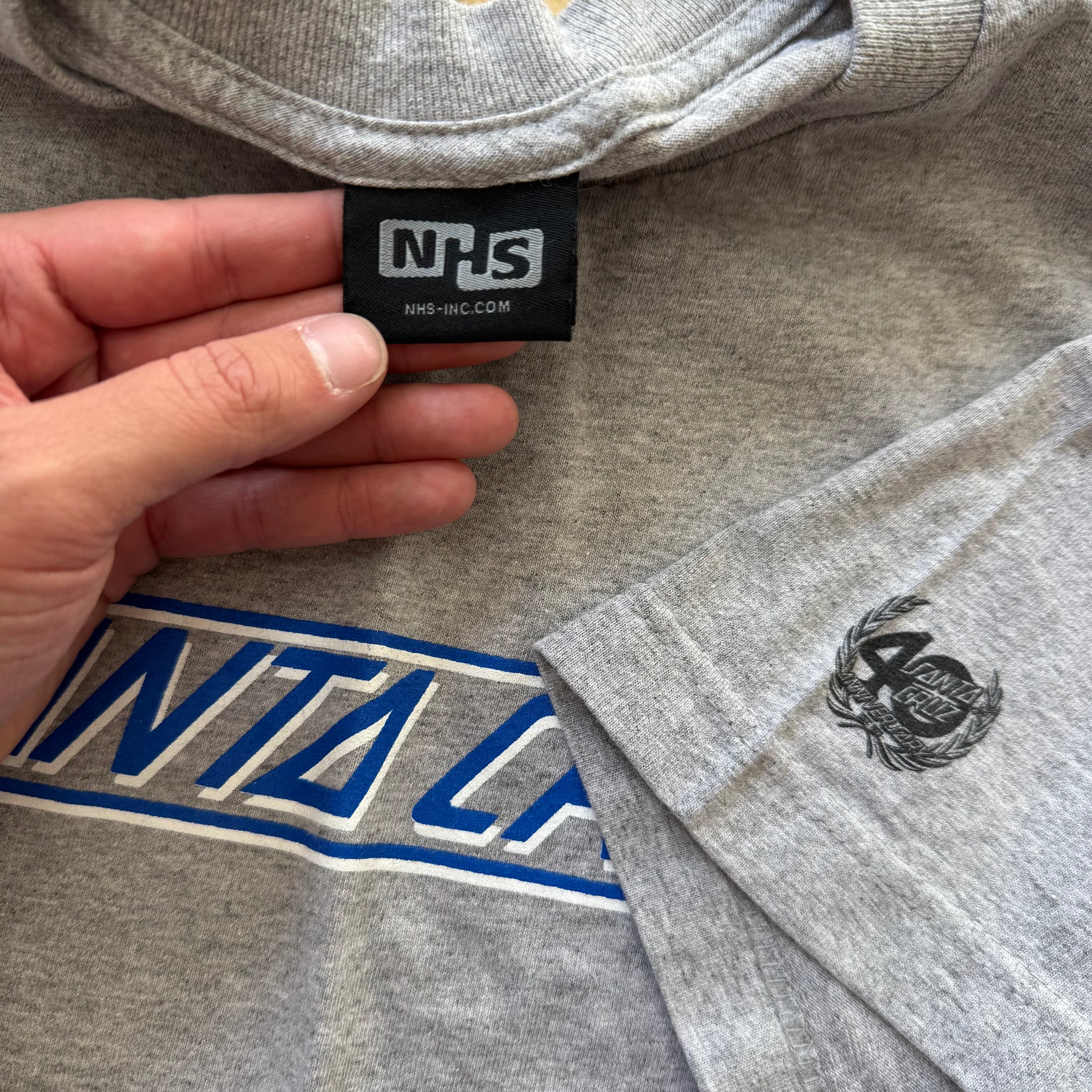 Y2K Santa Cruz SpellOut T-shirt Sz M