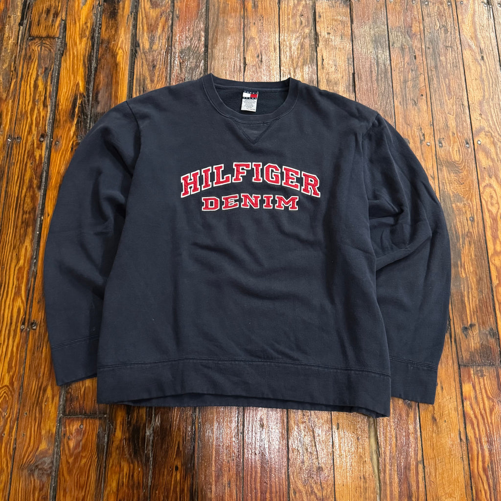 Vintage Hilfiger Denim Crewneck Sz XXL