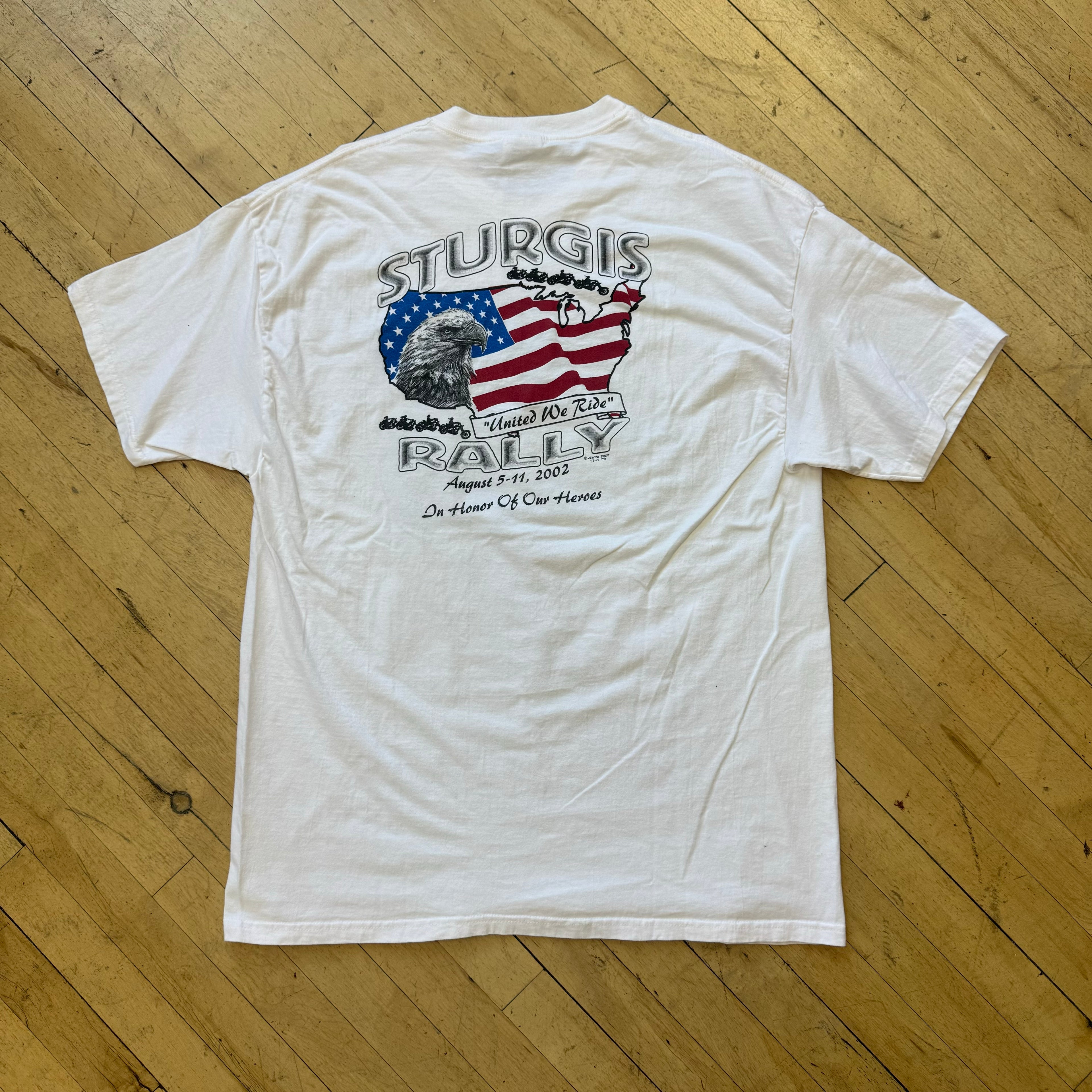 Y2K Black Hills Sturgis Rally T-shirt Sz XL