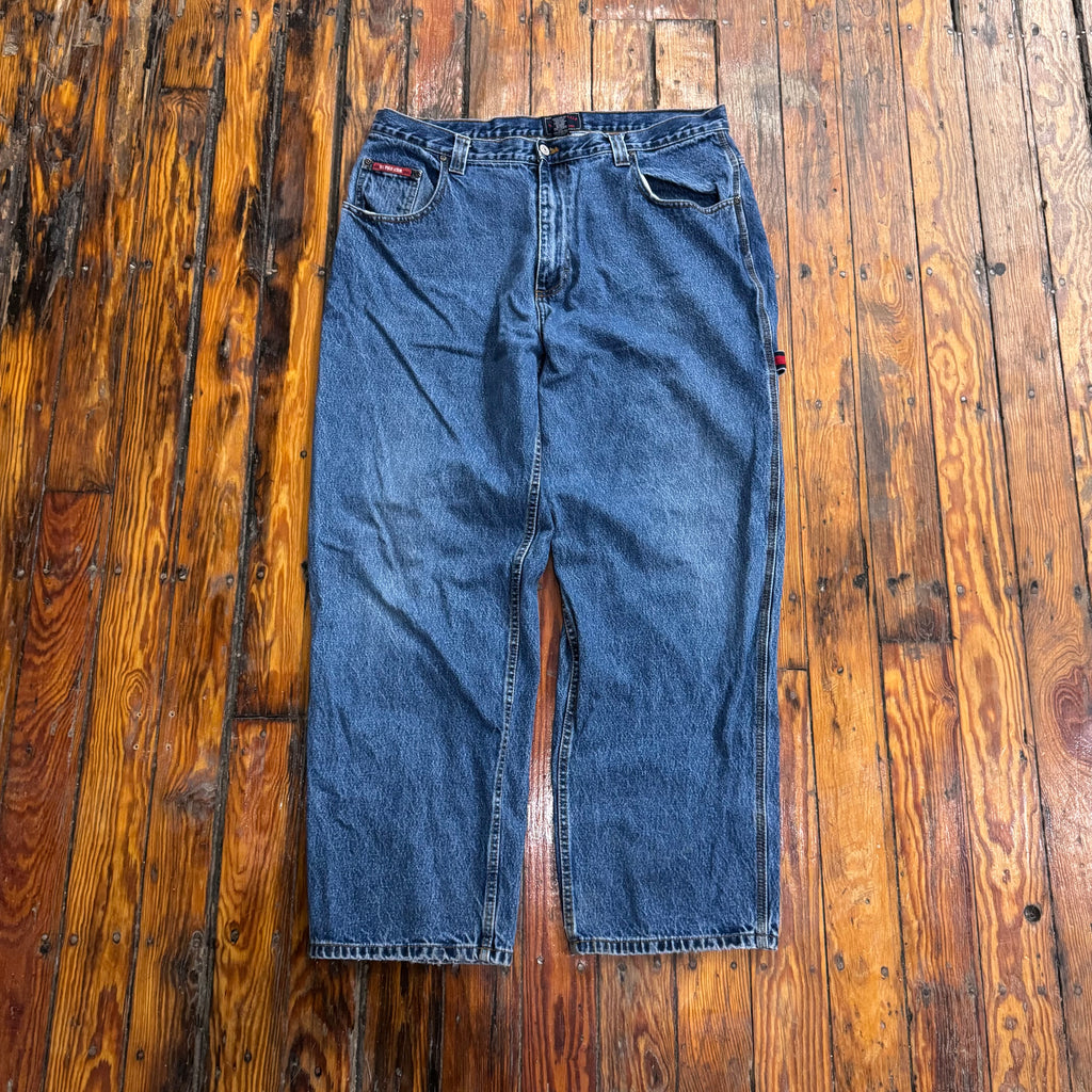Vintage US Polo Assn Embroidered Denim Jeans Sz 40x32