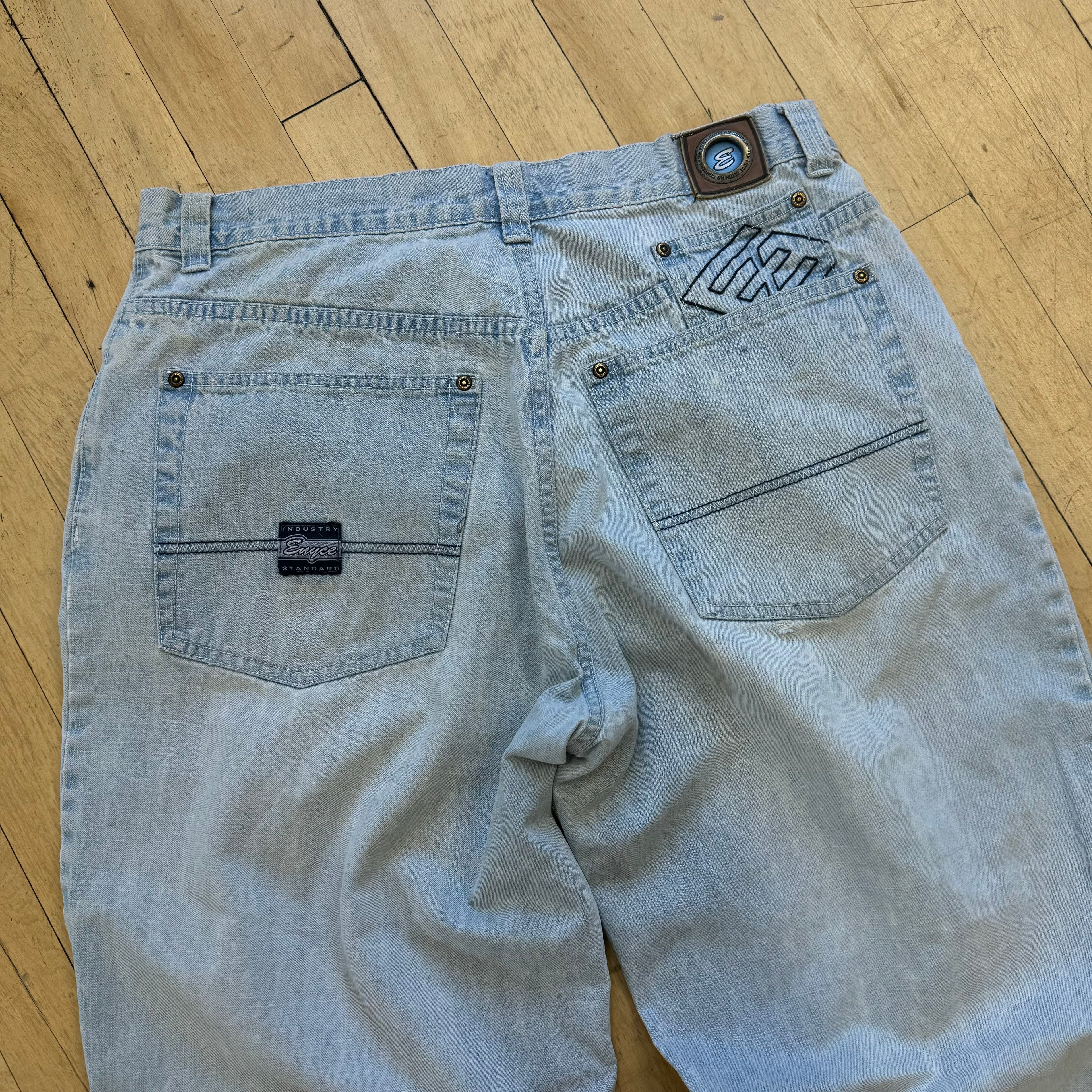 Vintage Y2K Baggy Euyce Jeans Sz 34
