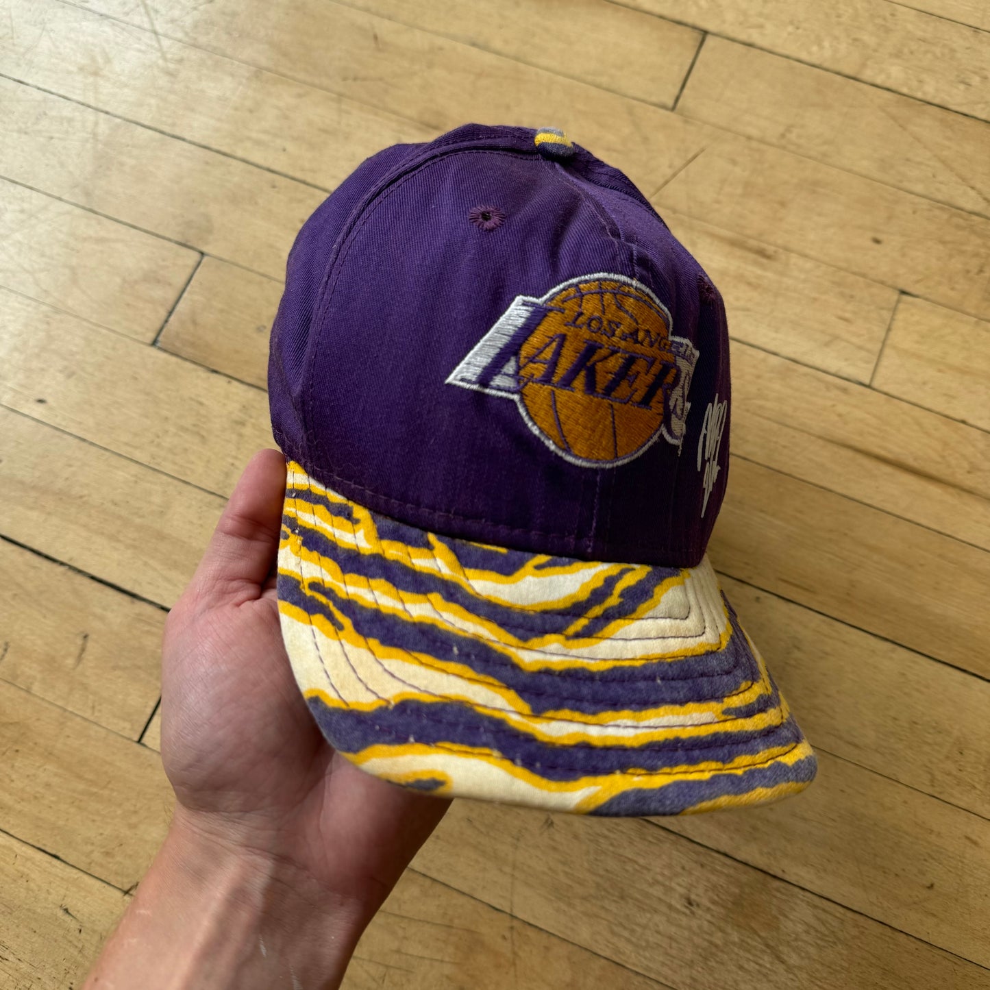 Vintage Las Angels Lakers Magic Johnson SnapBack Hat