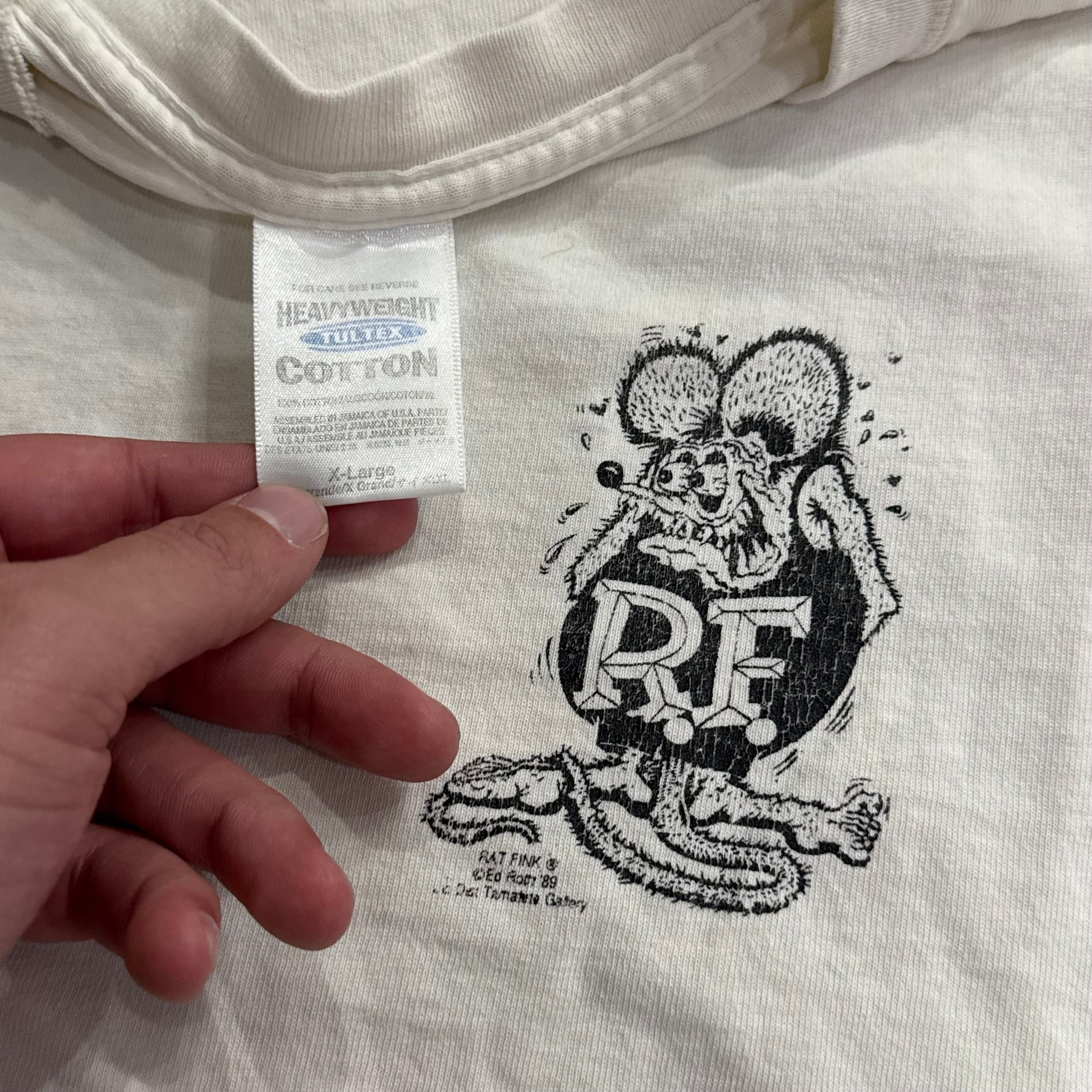 Vintage Rat Fink Wild Child T-shirt Sz XL