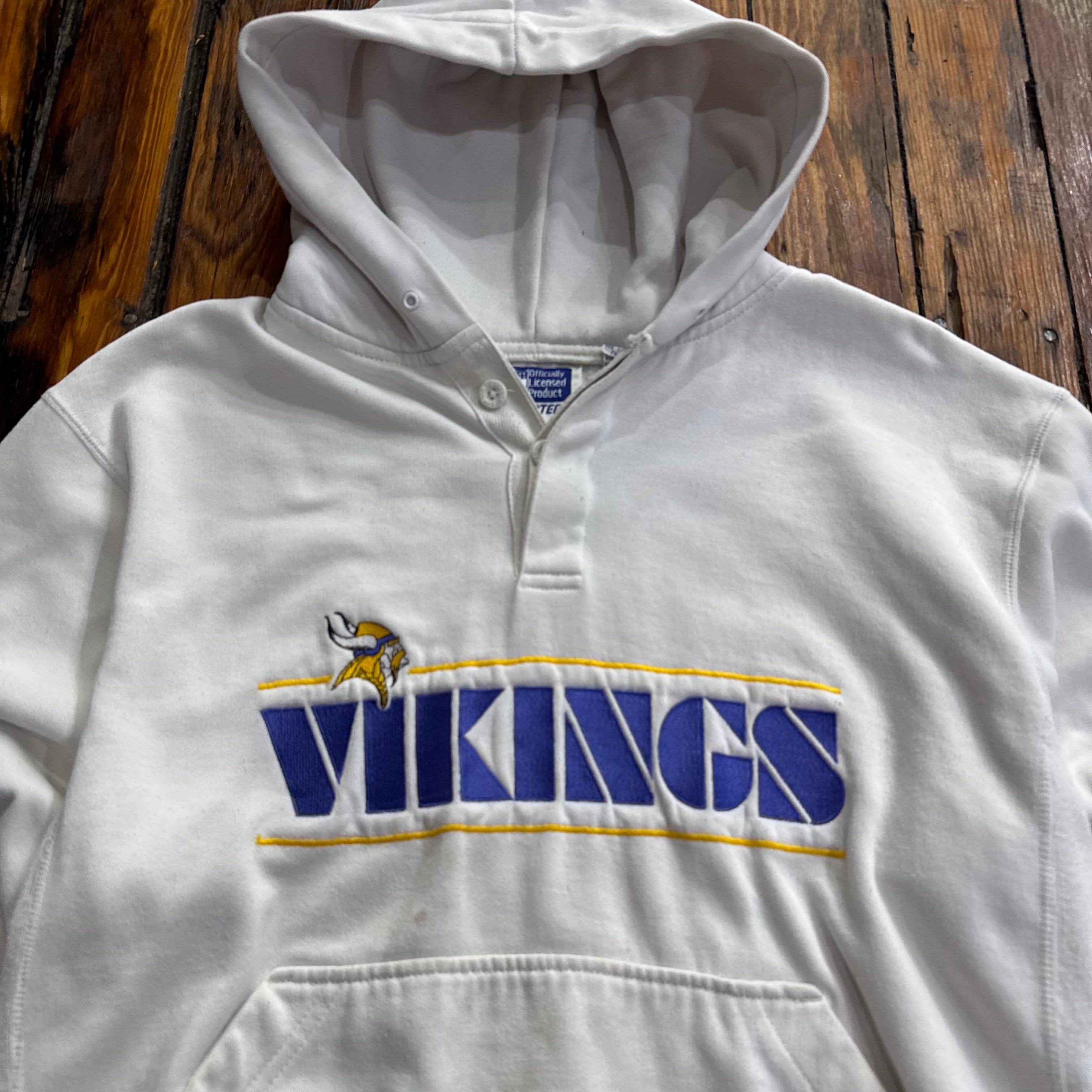 Vintage Starter Minnesota Vikings Hoodie Sz L