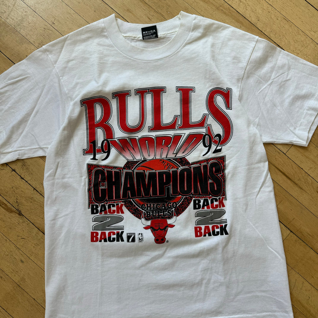 Vintage Chicago Bulls Back to Back T-shirt Sz M
