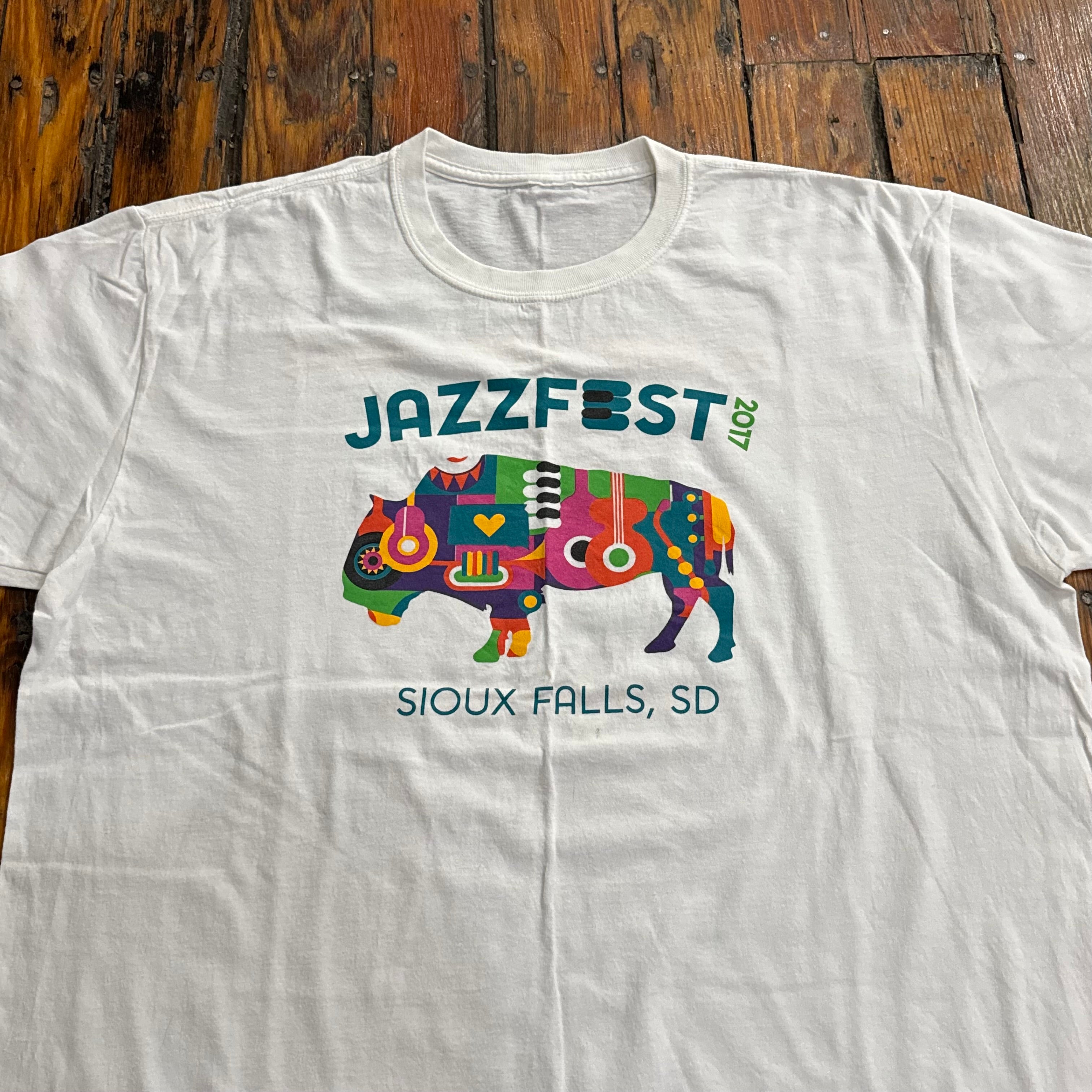 Jazz Fest Sioux Falls 2017 T-shirt Sz XL