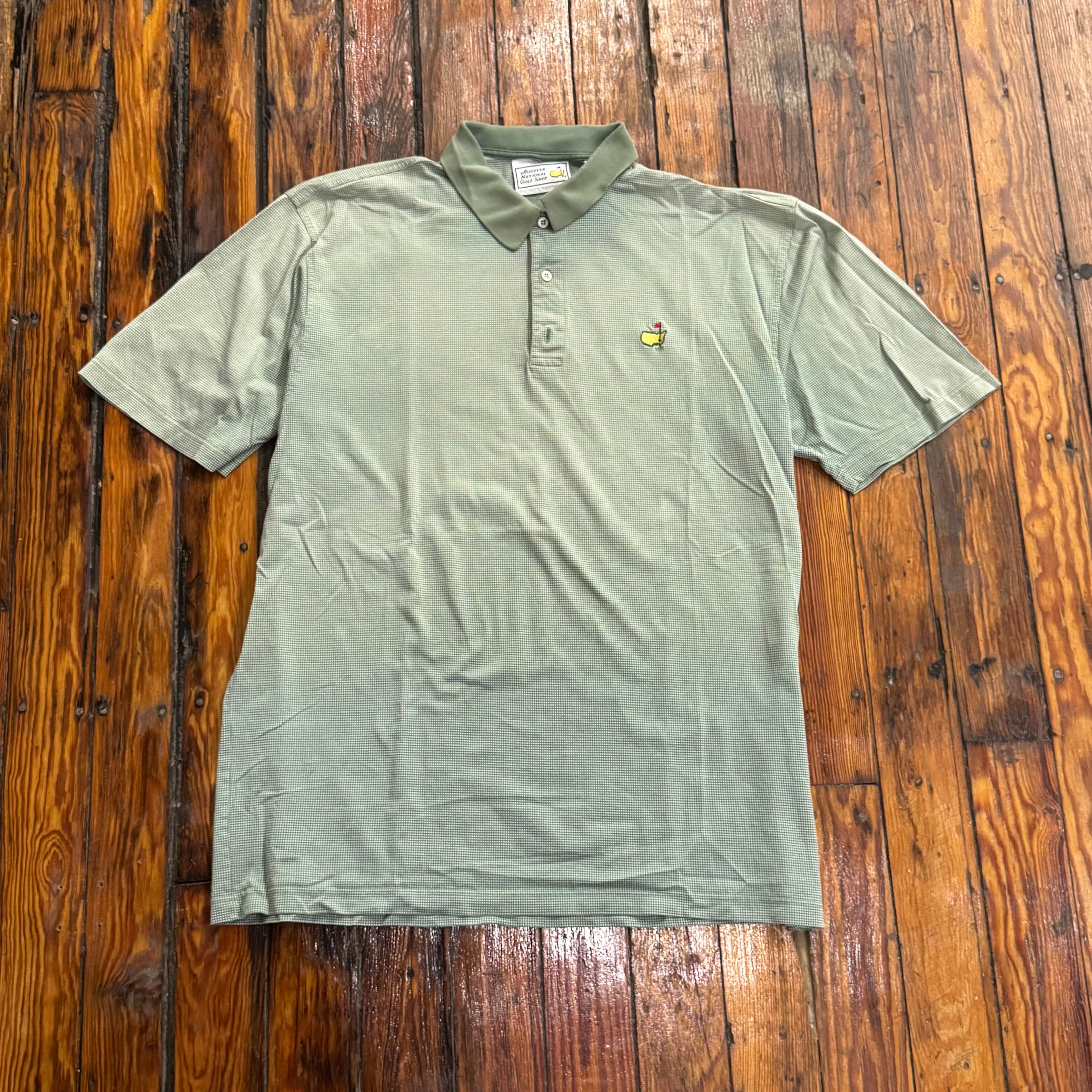 Vintage The Masters Augusta Polo T-shirt Sz XL