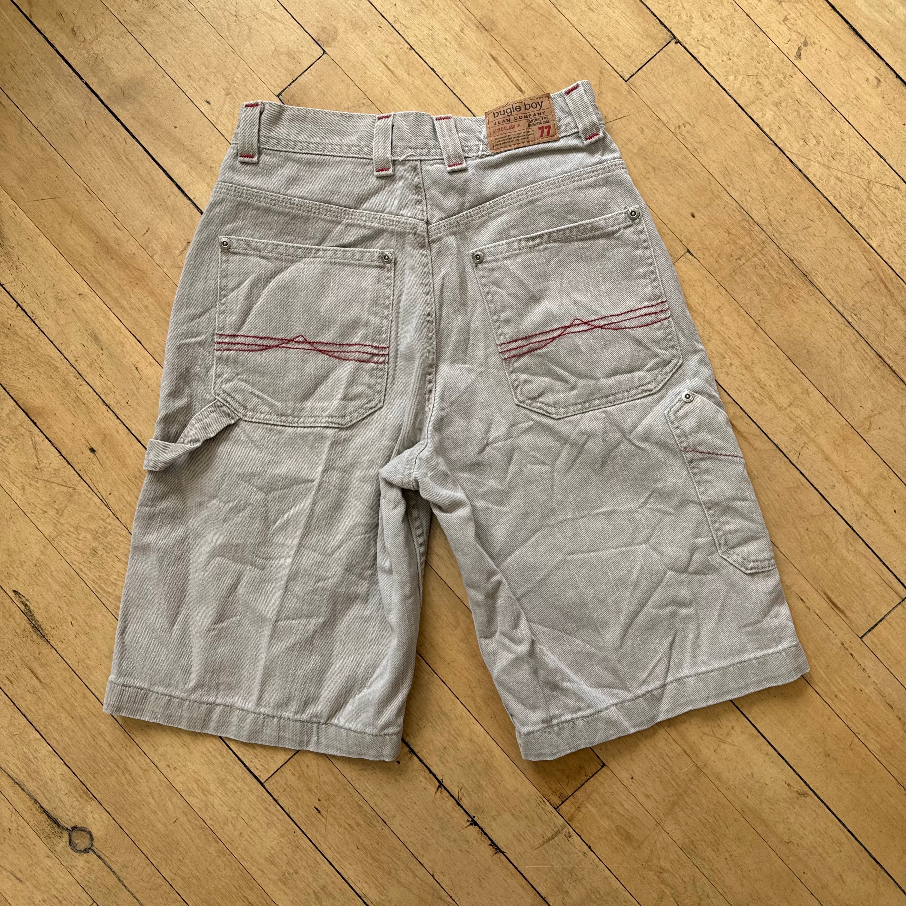 Vintage Bugle Boy Jean Shorts Sz 14