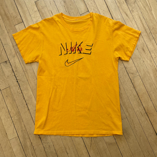Vintage Bootleg Nike Embroidered T-shirt Sz L