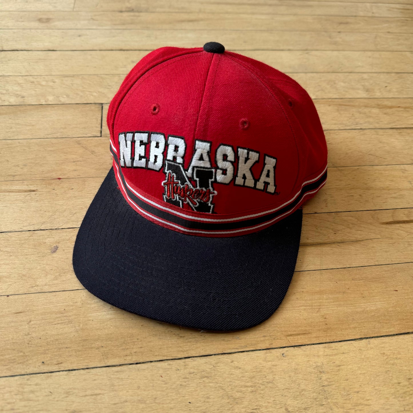 Vintage Starter Nebraska Huskers Strapback Hat