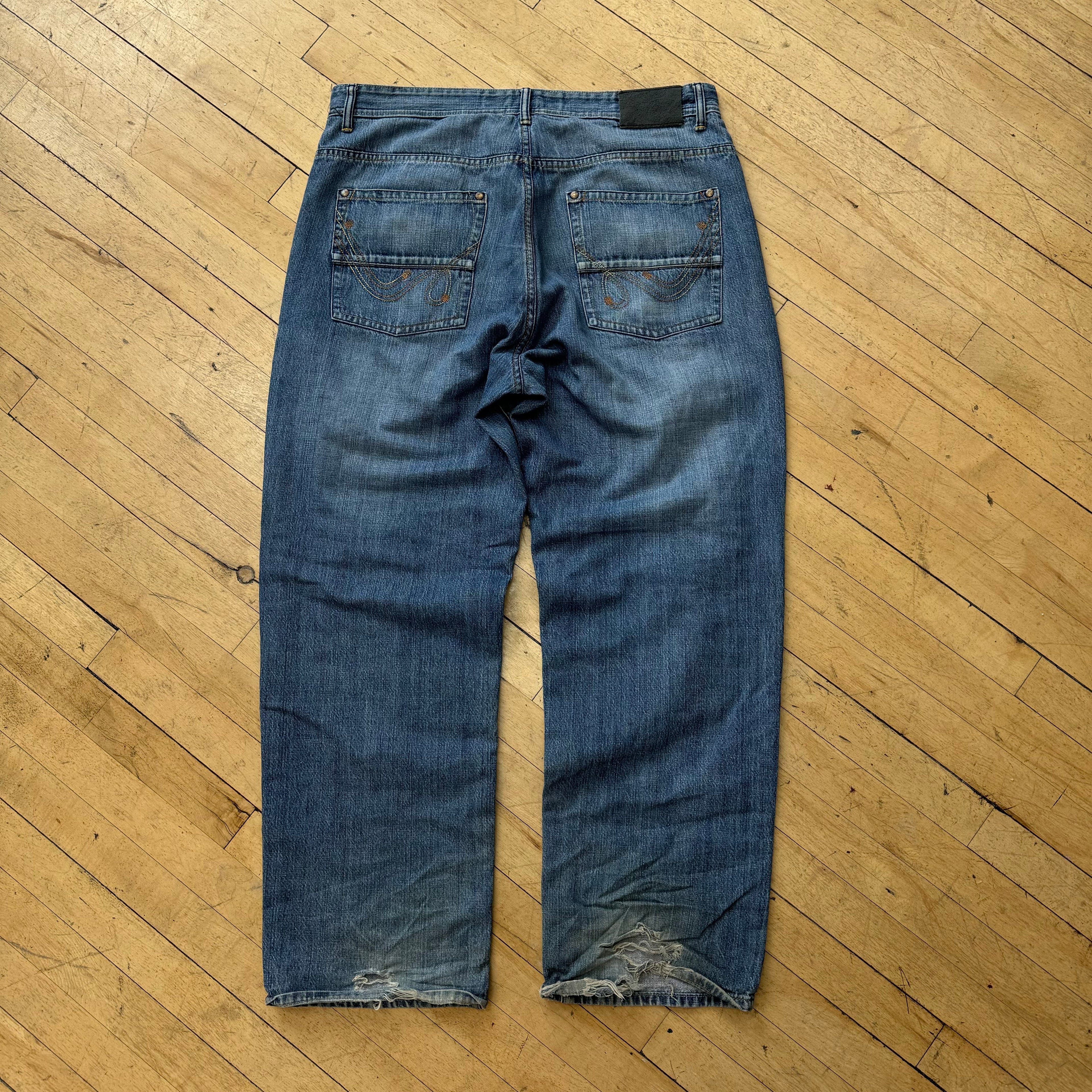 Y2K Koman Jeans Denim Jeans Sz 38x34