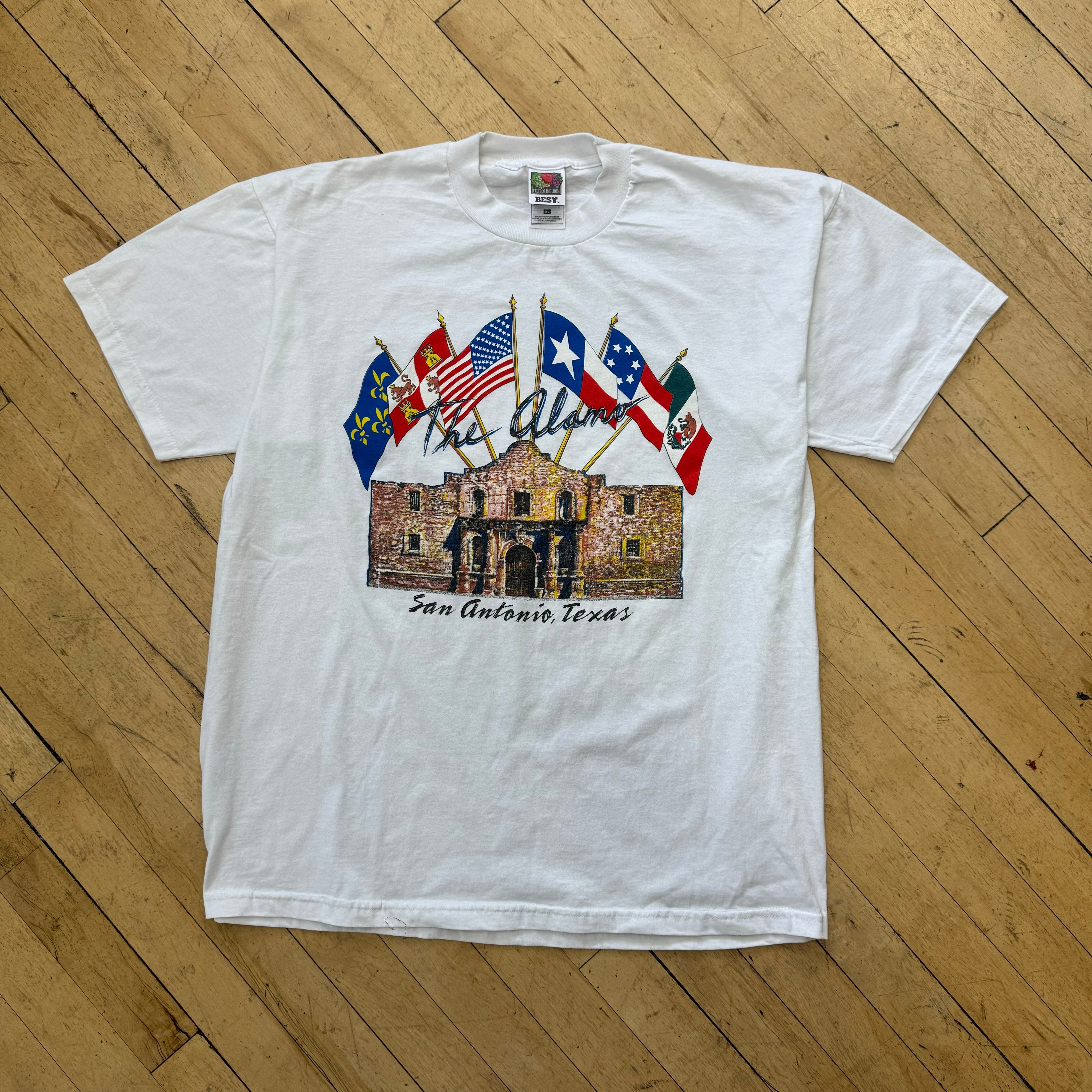 Vintage The Alamo Sam Antonio Texas T-shirt Sz L