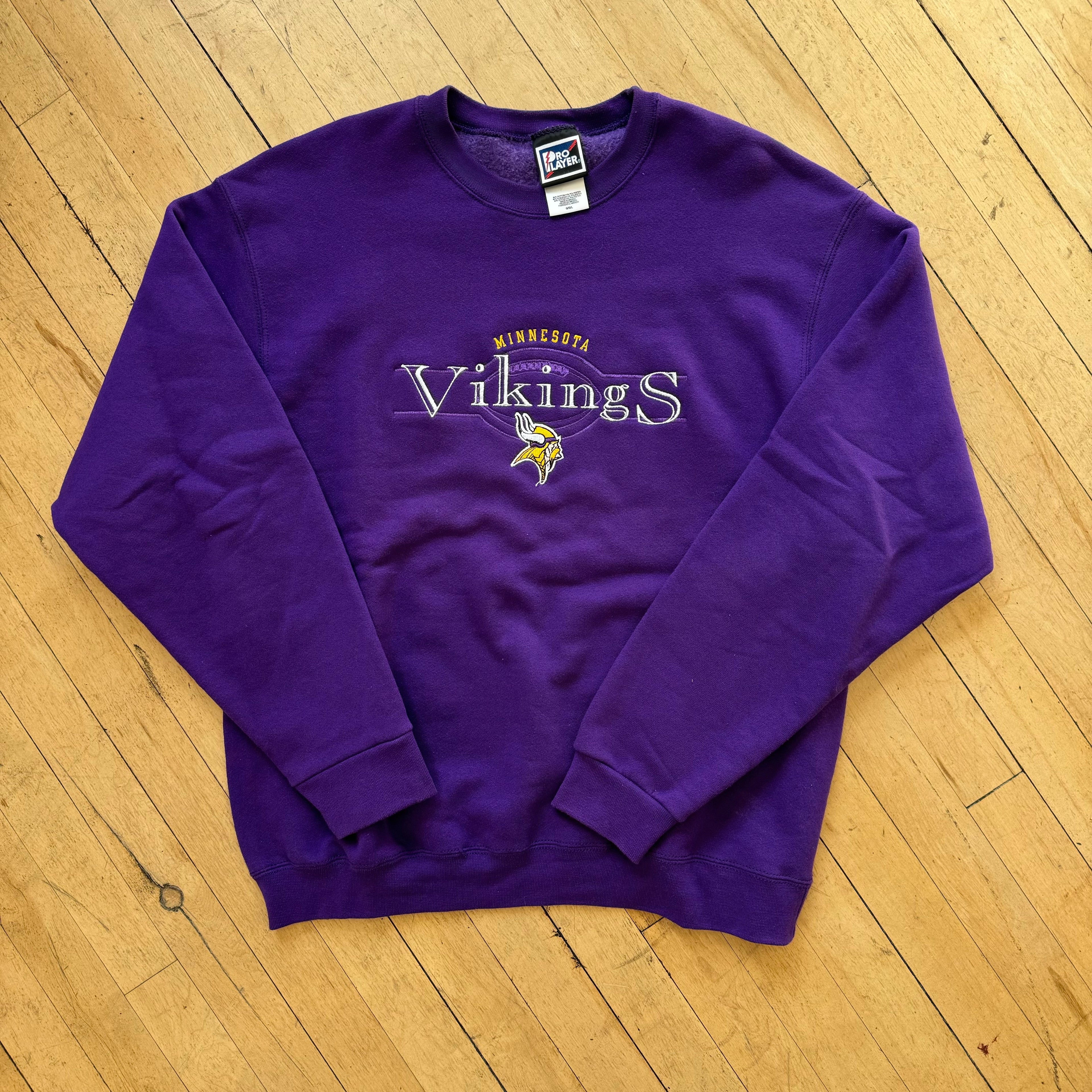 Vintage Vikings ProPlayer Crewneck Sz L