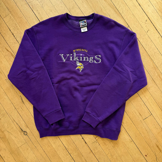 Vintage Vikings ProPlayer Crewneck Sz L