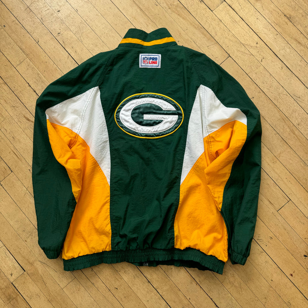 Vintage ProPlayer Reebok GreenBay Packers Jacket Sz L