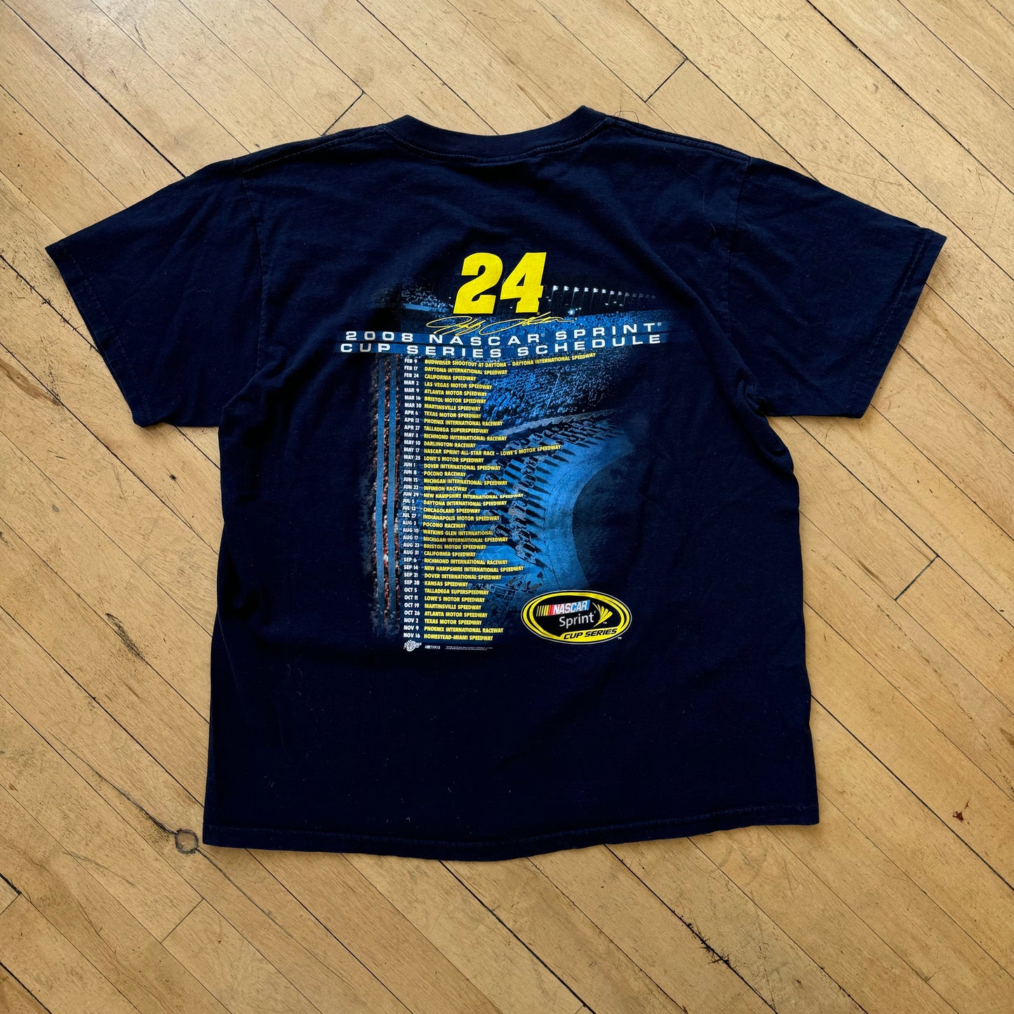 Y2K Nascar Jeff Gordon T-shirt Sz L