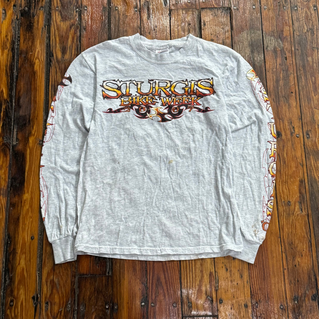 Y2K Sturgis Rally LongSleeve T-shirt Sz S