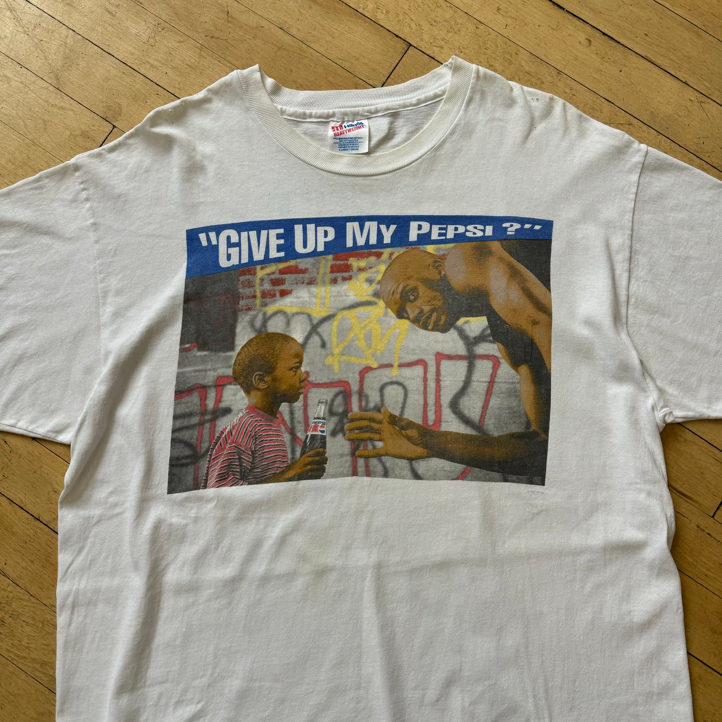 Vintage Shaq “Give up my Pepsi” T-shirt Sz XL