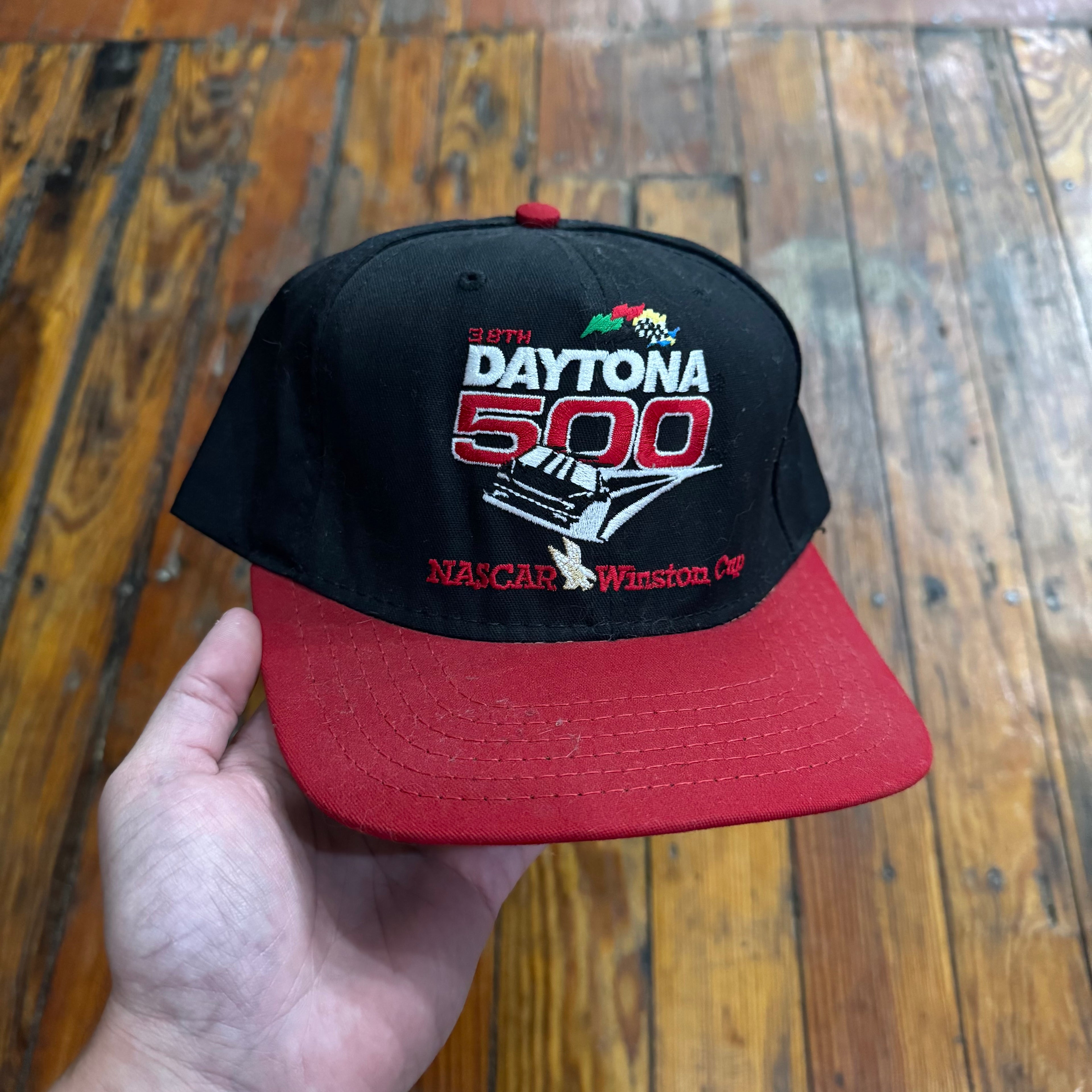 Vintage Daytona 500 Winston Cup SnapBack Hat