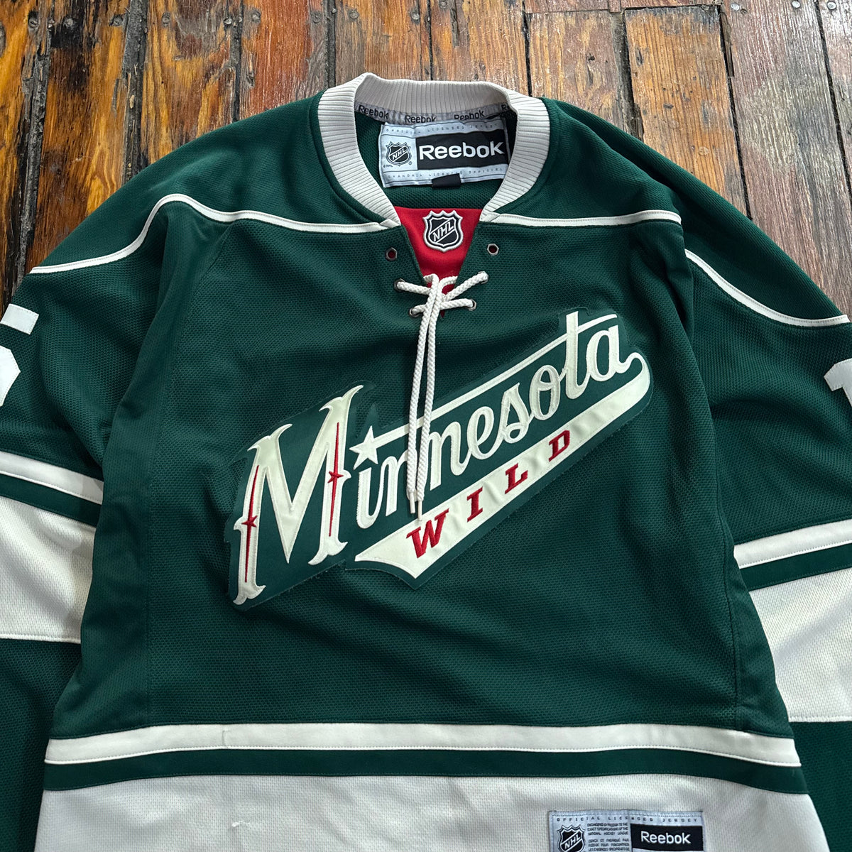 Vintage Minnesota Wild Hockey Jersey Sz M