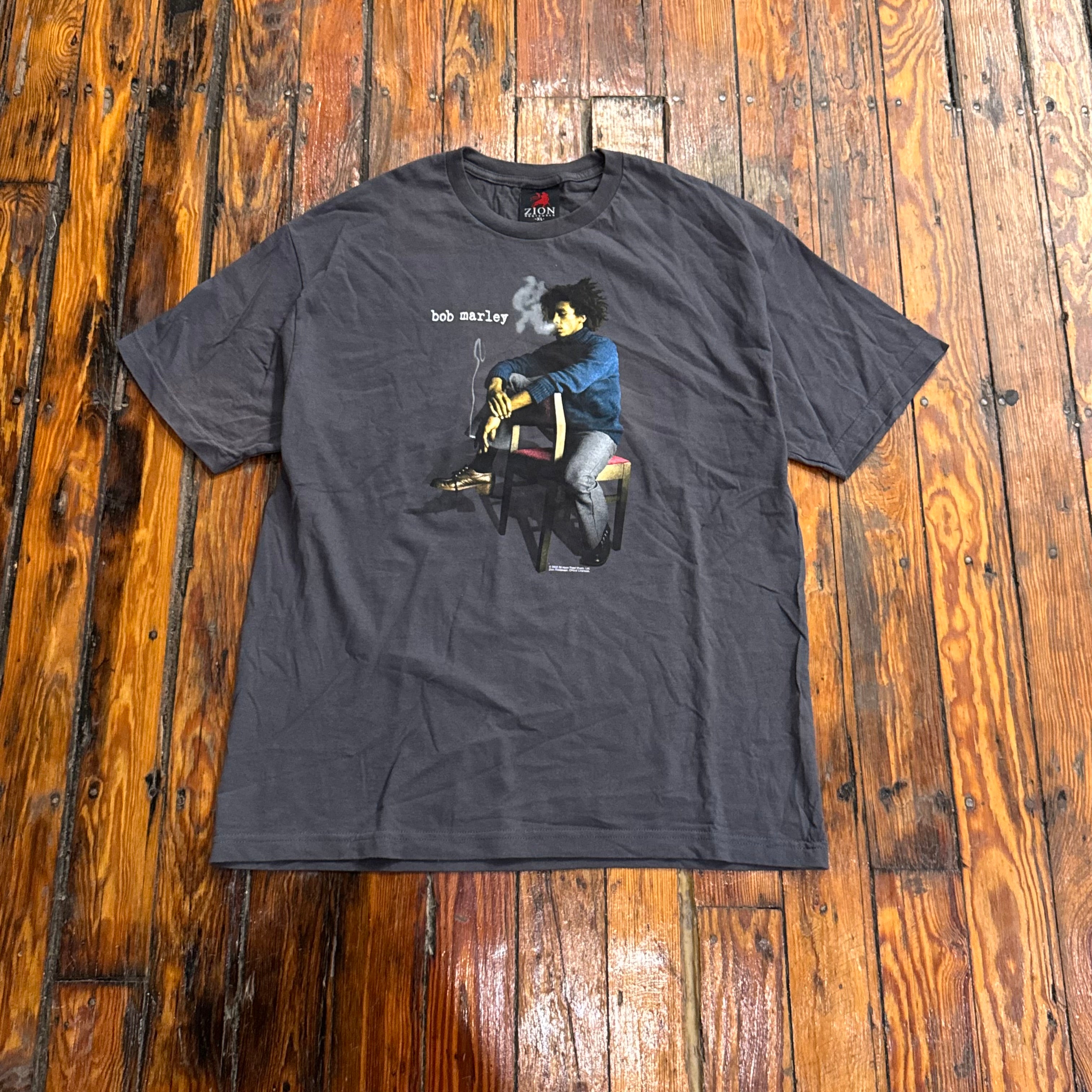 Vintage Bob Marley Portrait T-shirt Sz XL