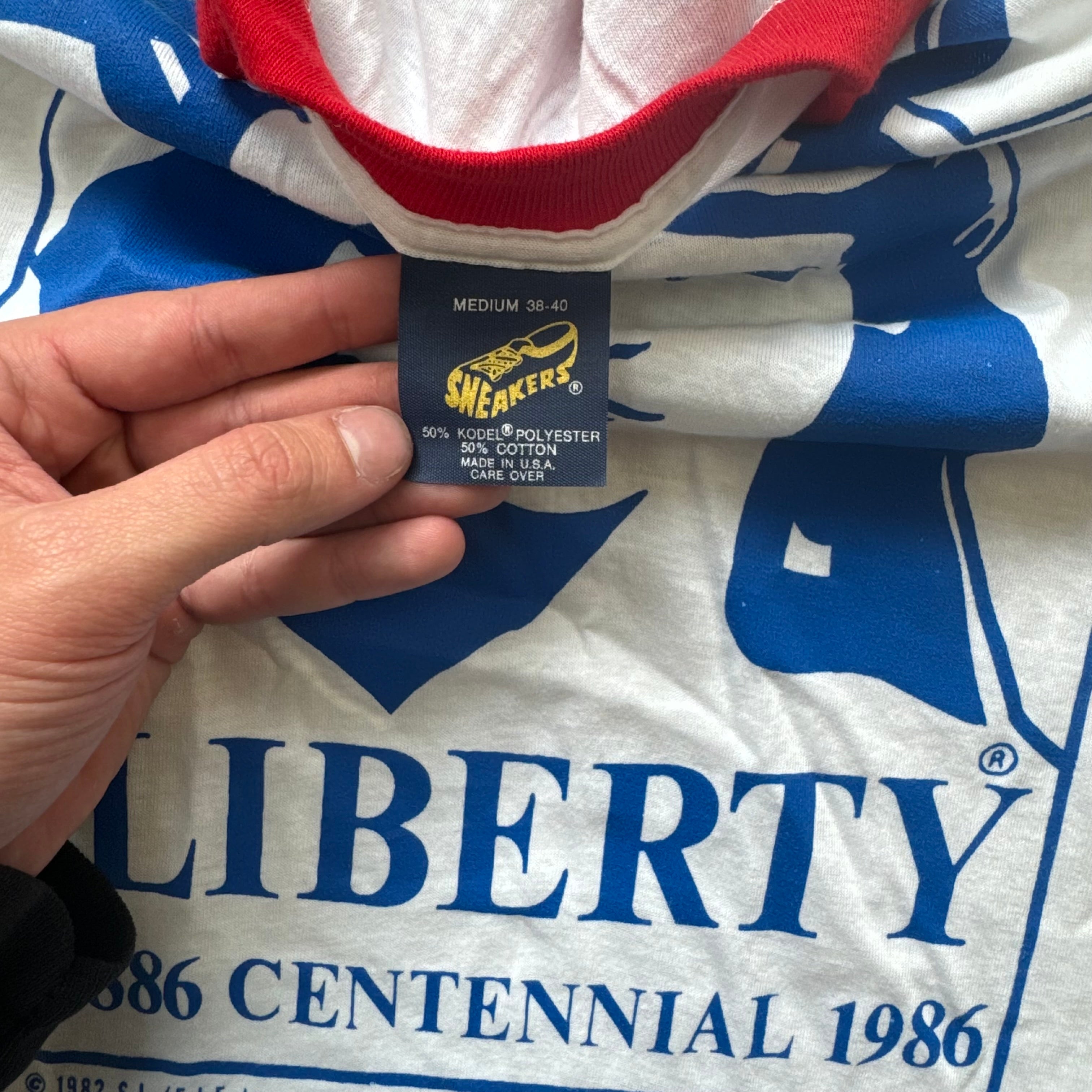 Vintage 80s Statue Of Liberty T-shirt Sz L