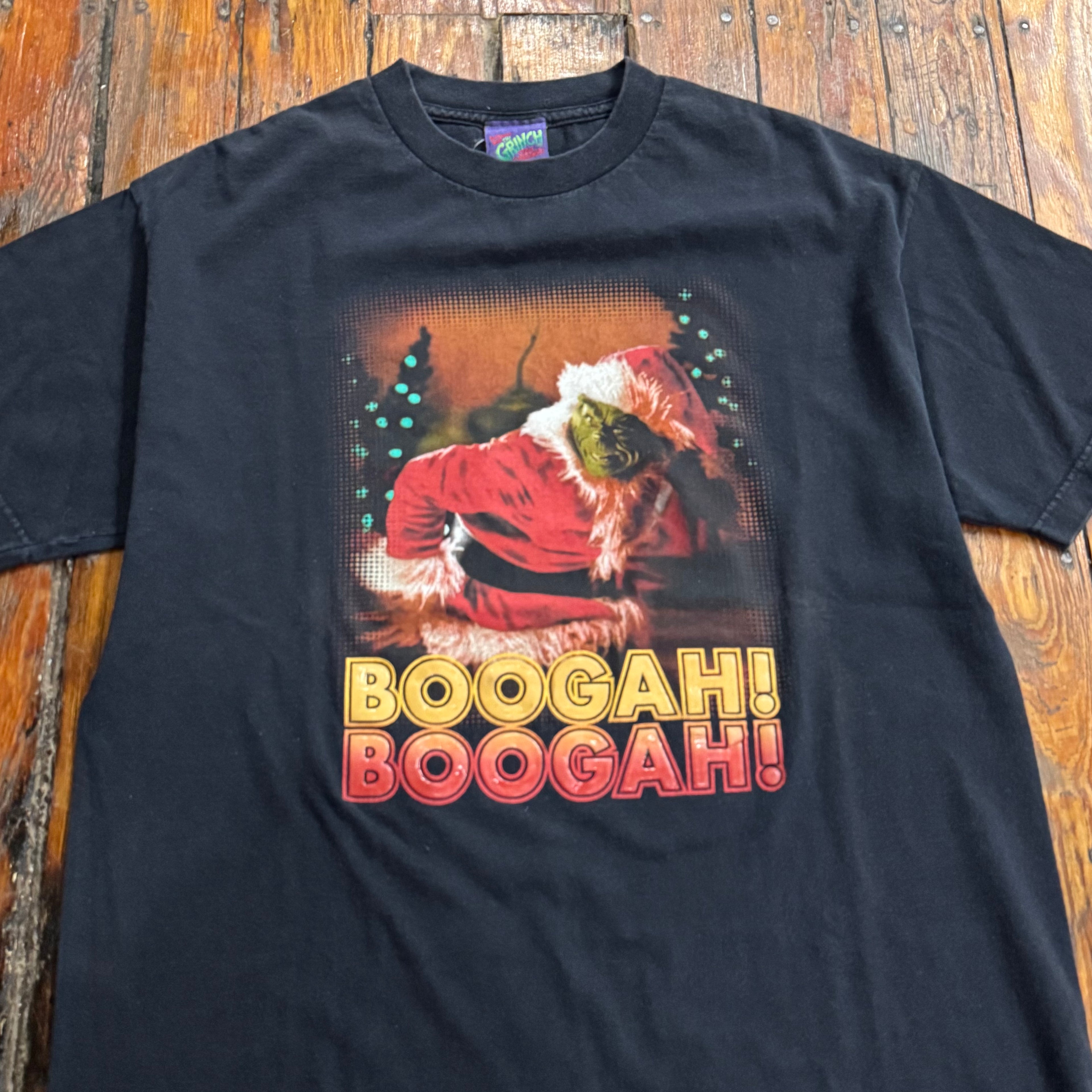 Vintage Googah Boogah Grinch T-shirt Sz L