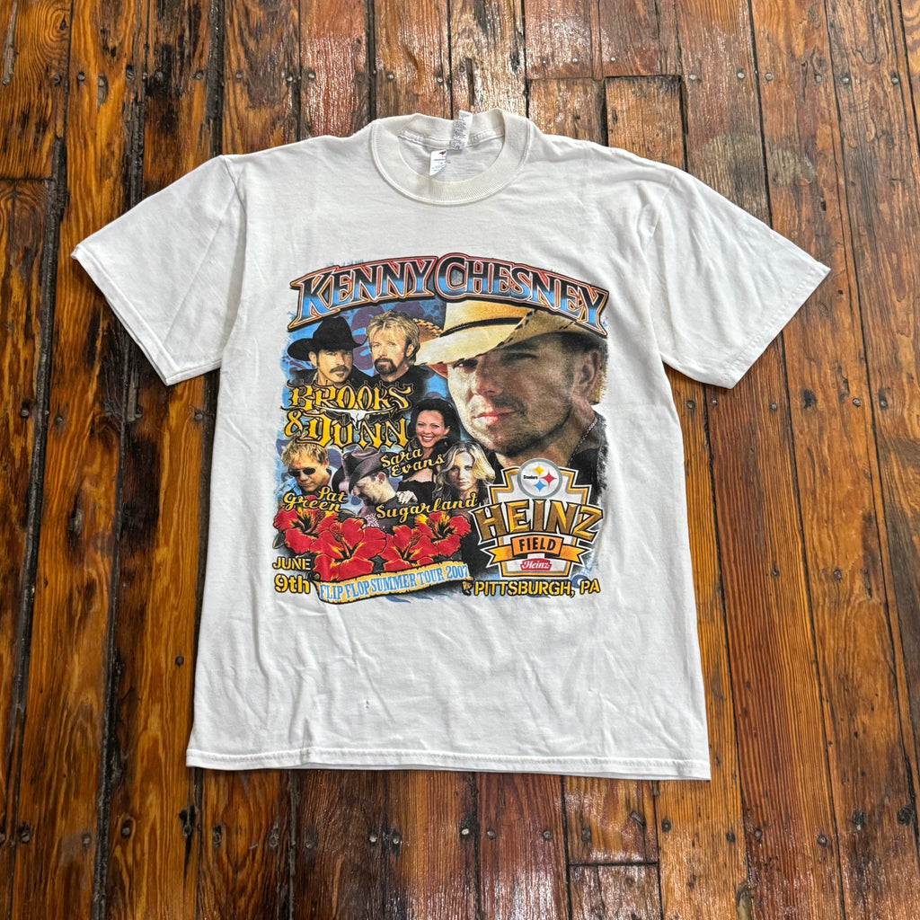 Y2K Kenny Chesney Tour T-shirt Sz M