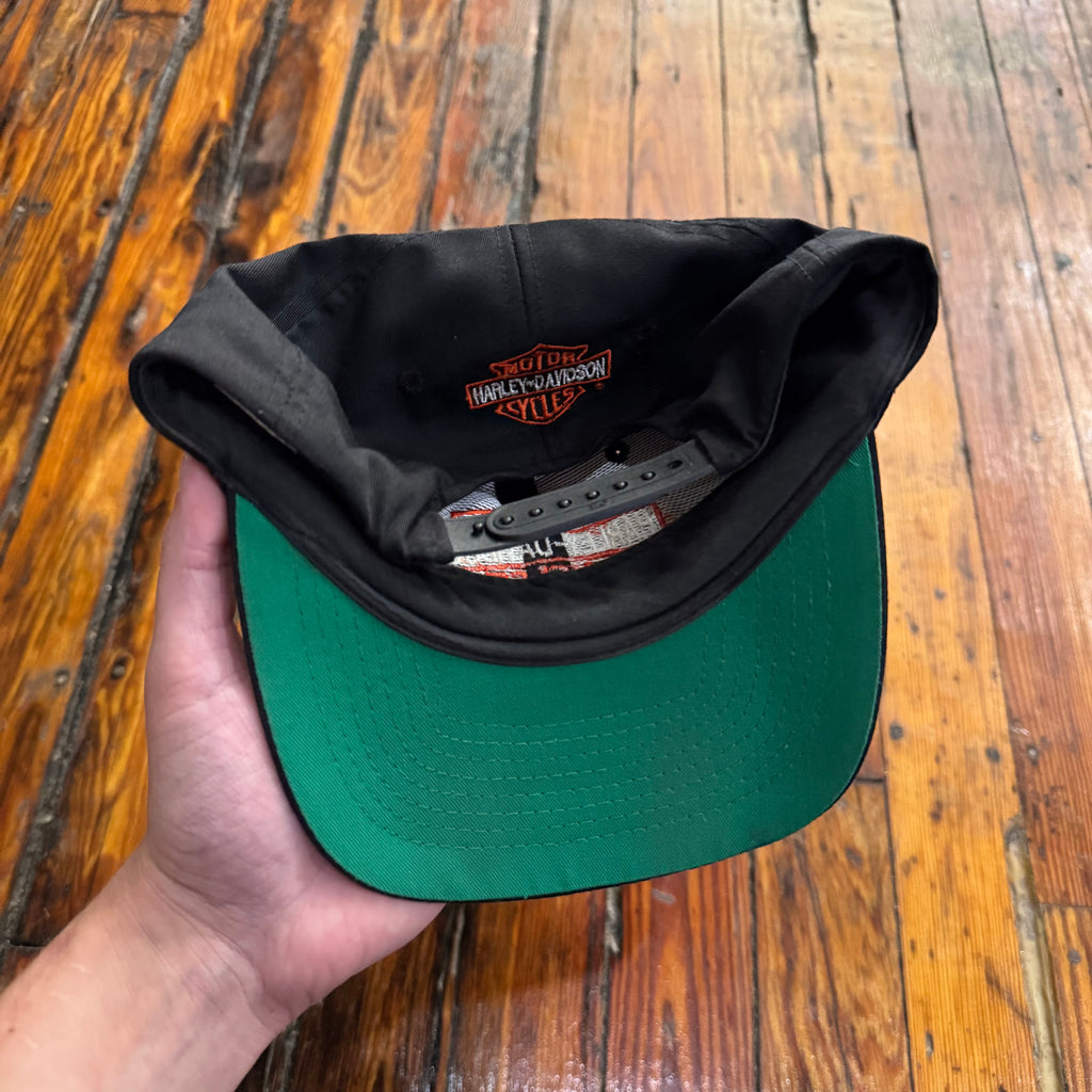 Vintage Faded Harley Davidson Snapback Hat