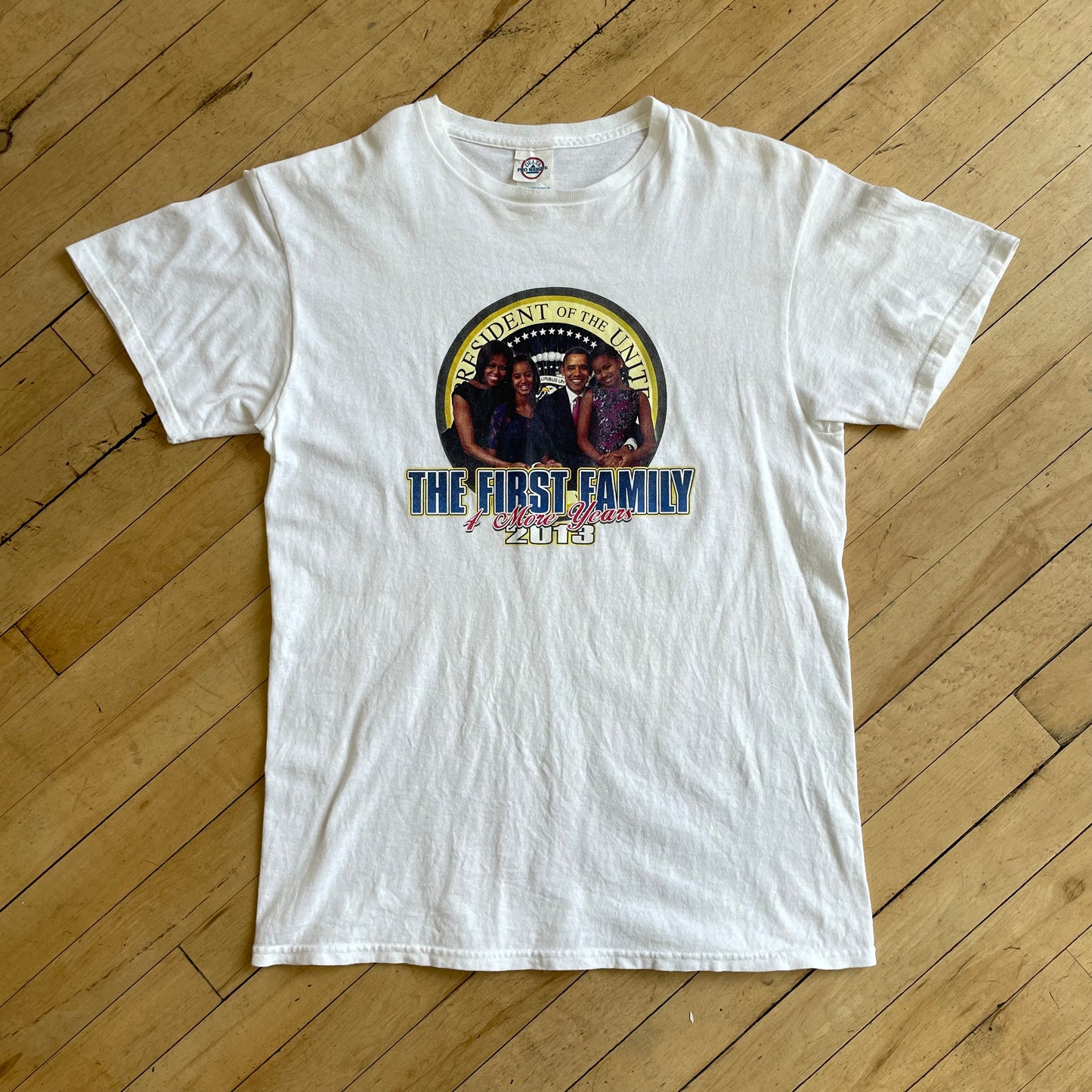 2013 The First Family Obama T-shirt Sz S