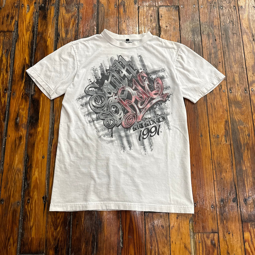 Y2K South Pole Graffiti T-shirt Sz L