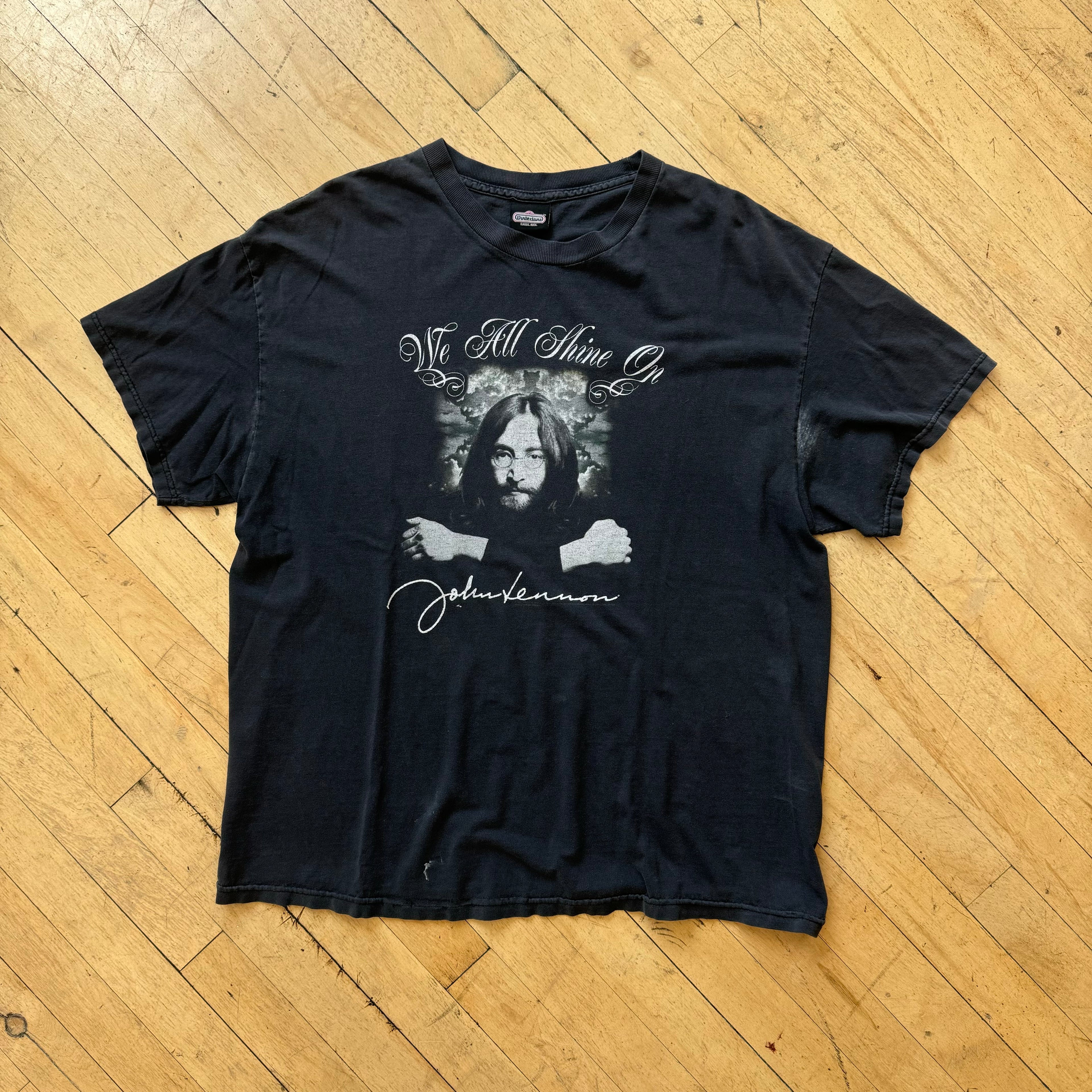 Vintage John Lennon Shine On T-shirt Sz L