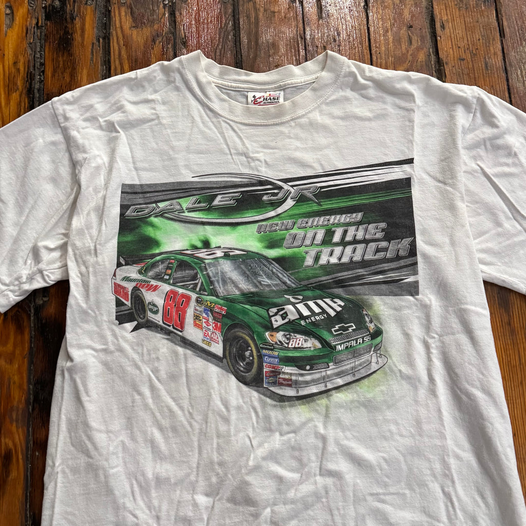 Y2K Amp Energy Nascar T-shirt Sz L