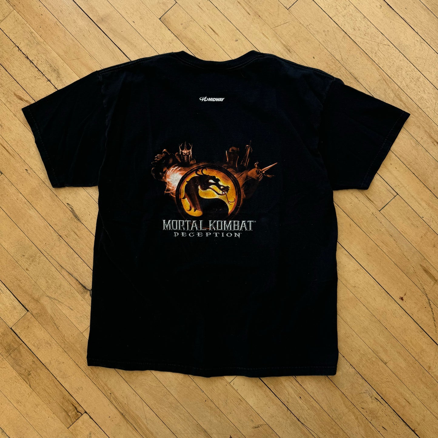 Vintage Mortal Combat Deception Promo T-shirt Sz XL