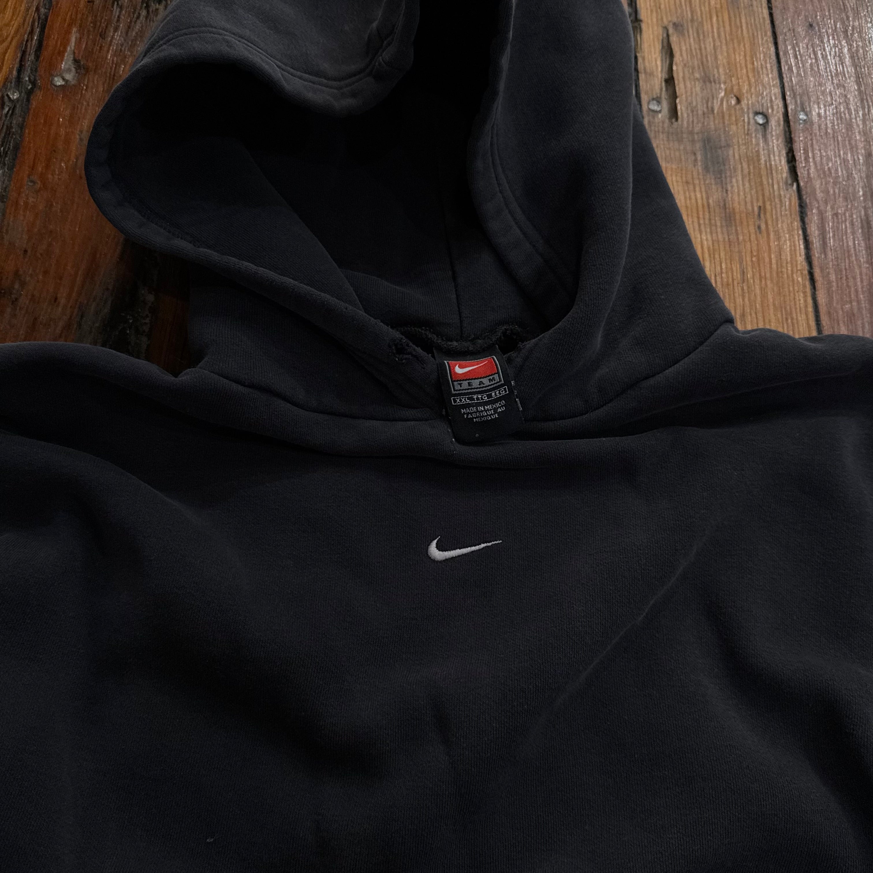 Vintage Nike Center Swoosh Hoodie Sz XXL