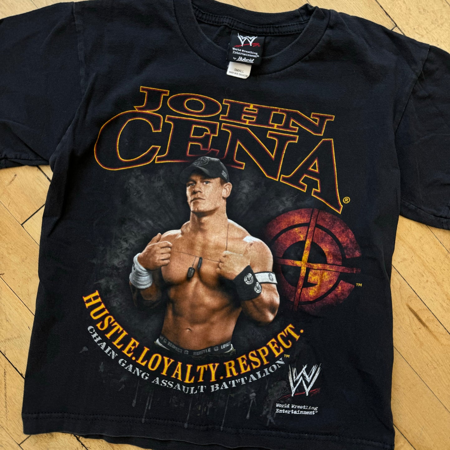 Vintage John Cena WWE T-shirt Sz YTH S