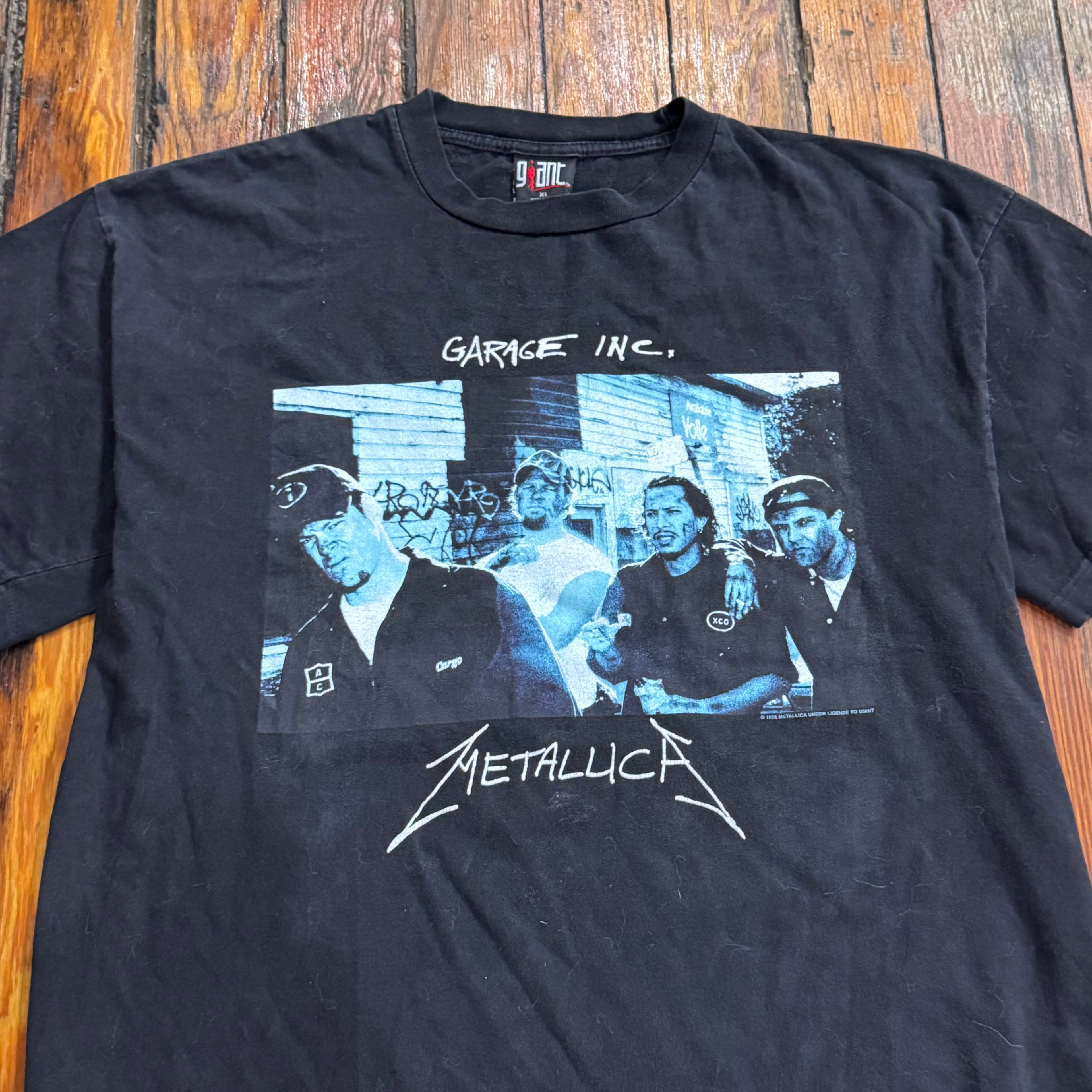 Vintage Metallica Garage Band T-shirt Sz XL
