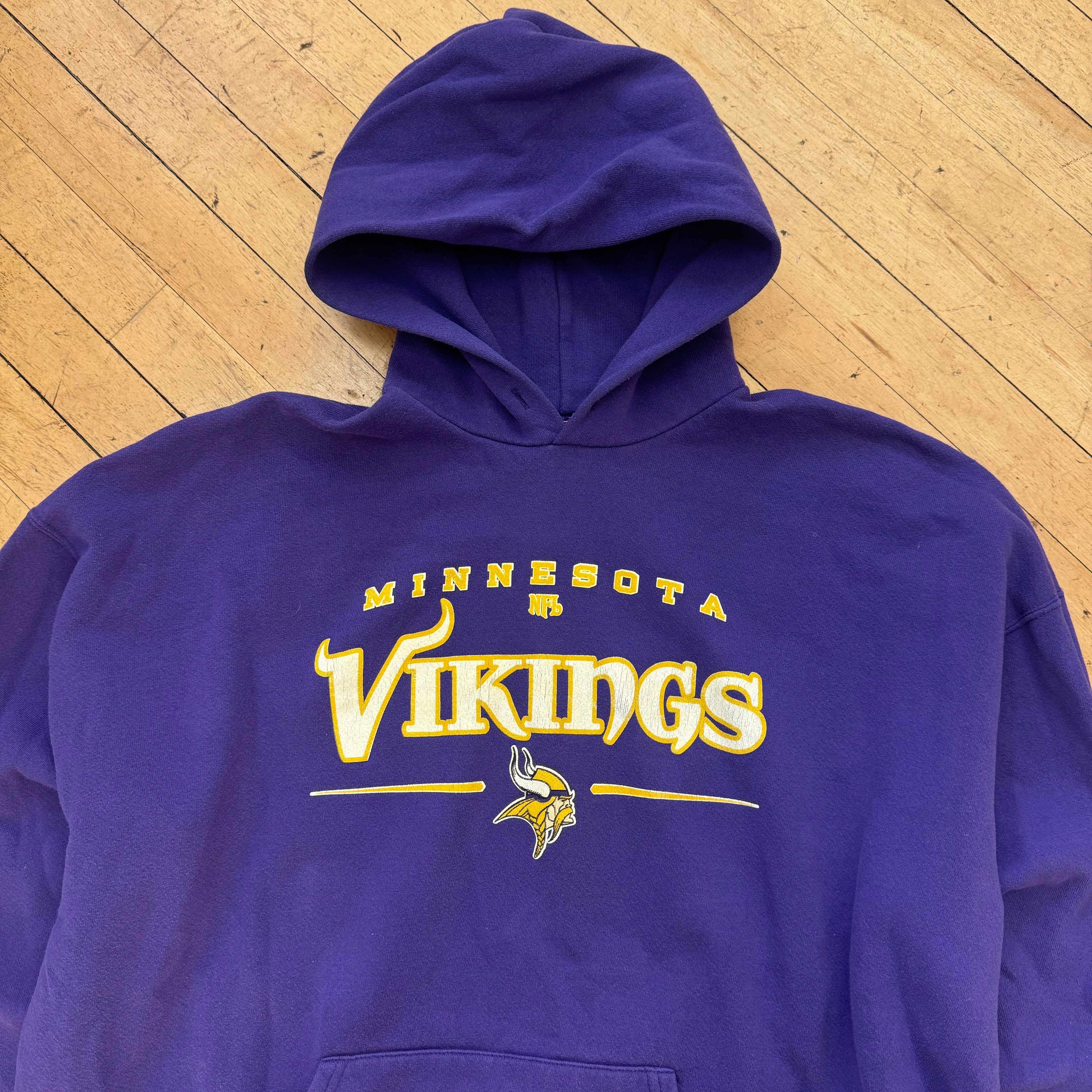 Vintage NFL Minnesota Vikings Hoodie Sz XL