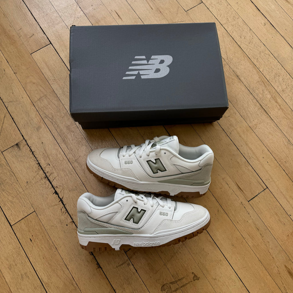 New Balance 550 Sea Foam Sz 7 (DS)