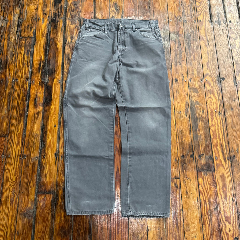 Vintage Dickies Gray Denim Jeans Sz 34x34