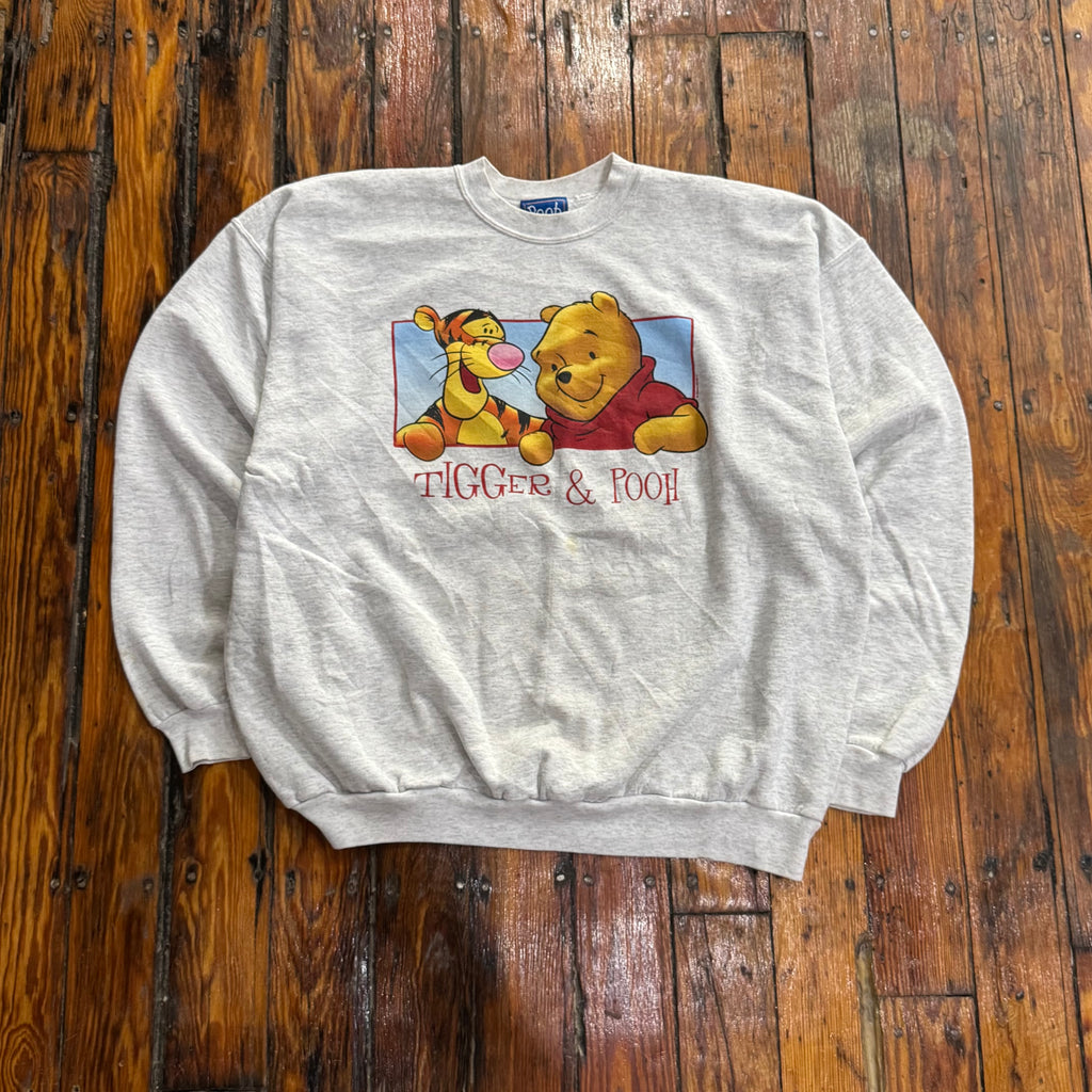 Vintage Tiger & Pooh Crewneck Sz L