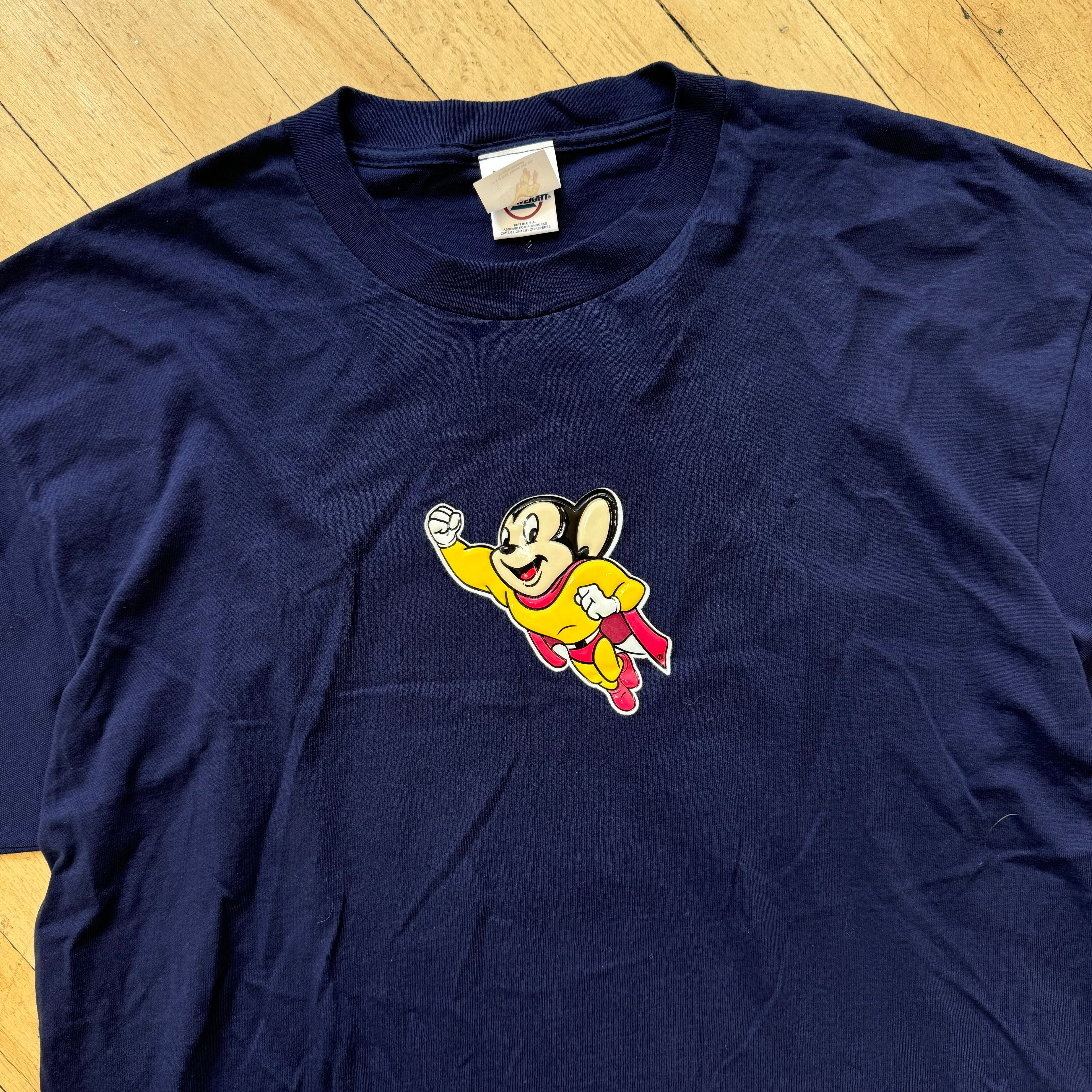 Vintage Mighty Mouse T-shirt Sz XL
