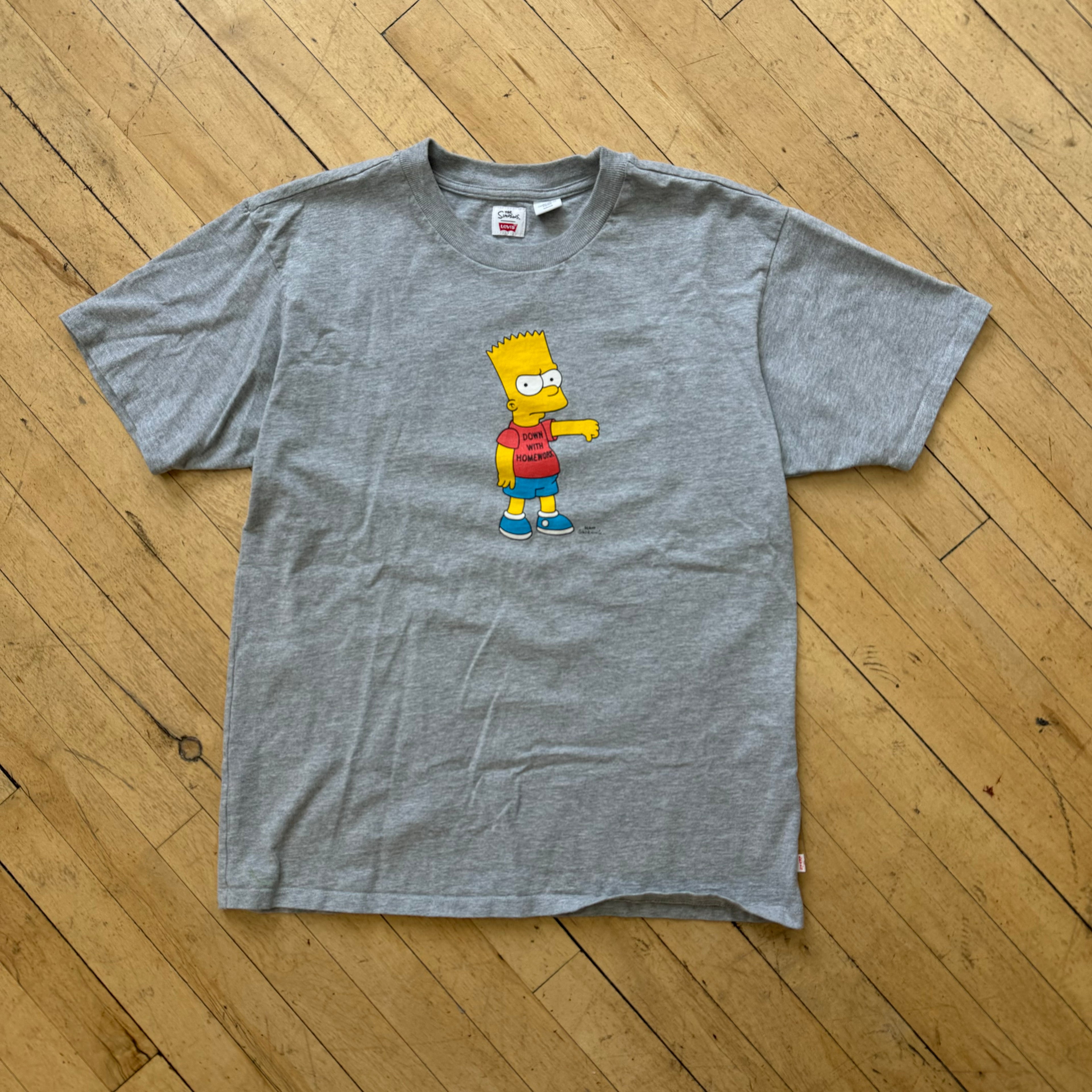Y2K Levi’s Simpsons T-shirt Sz S